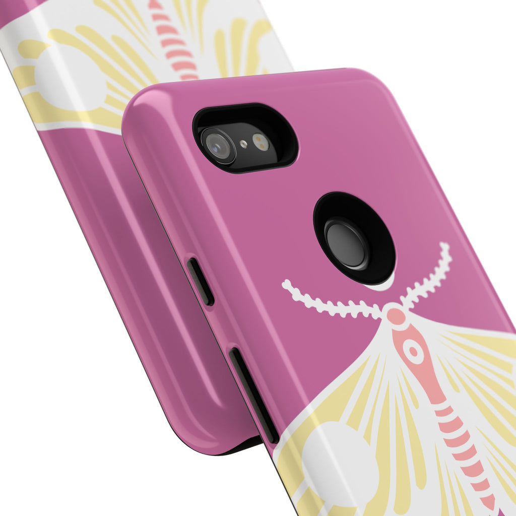 Colorful Moth Phone Case | Tough Cases for iPhone, Unique Gift, Nature Lovers, Boho Style, Trendy Accessories