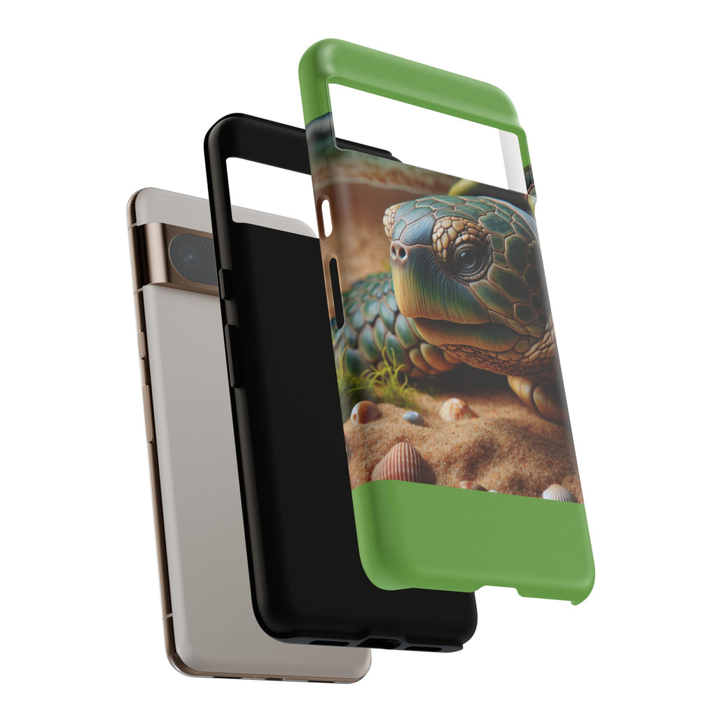 Turtle Phone Case, Sea Life Accessory, Ocean Lover Gift, Nature Inspired Cover, Eco-Friendly Protection