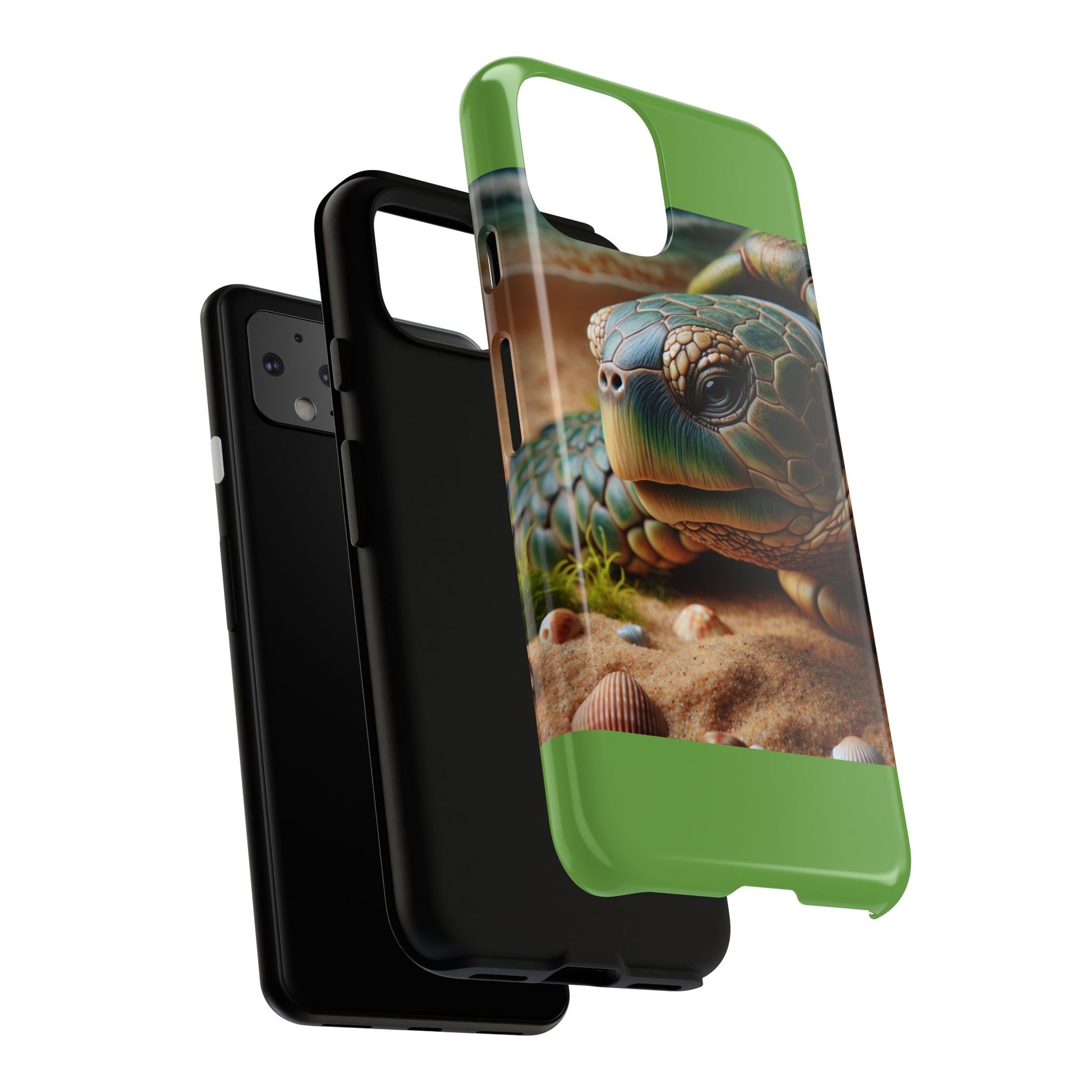 Turtle Phone Case, Sea Life Accessory, Ocean Lover Gift, Nature Inspired Cover, Eco-Friendly Protection