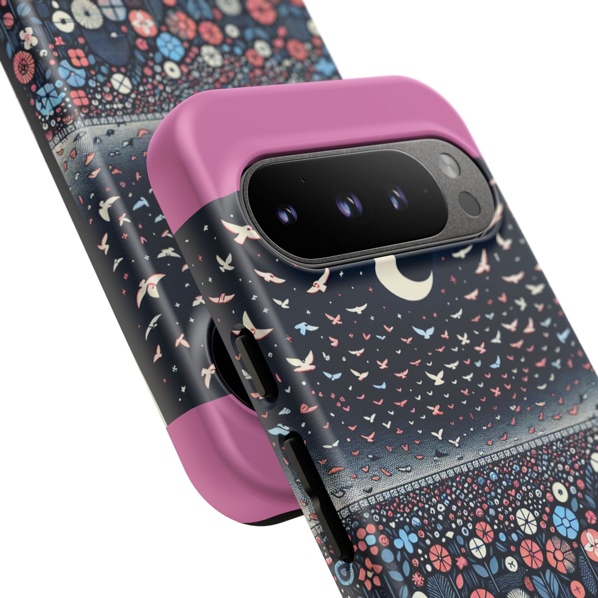 Floral Phone Case, Tough Cases for iPhone, Nature-Inspired Design, Gift for Her, Stylish Protection, Trending Accessory