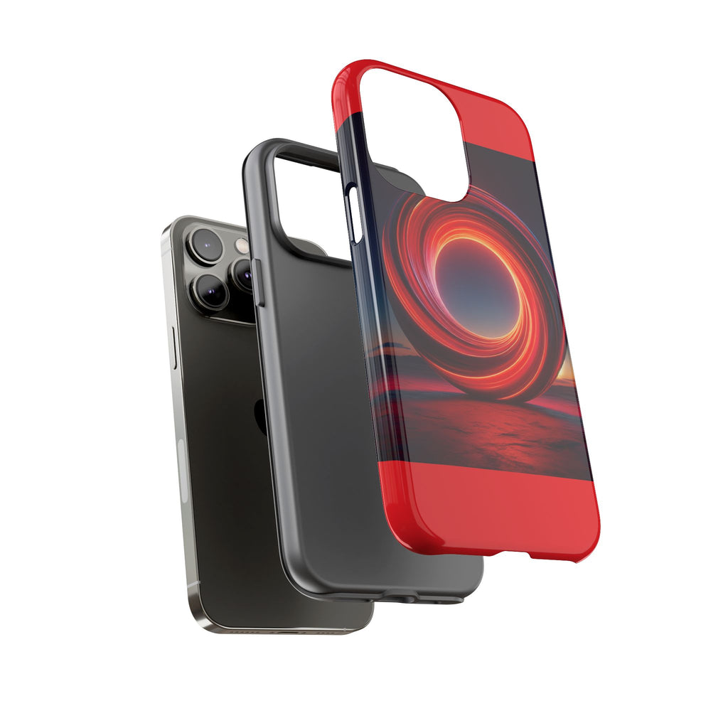 Vibrant Phone Case with Abstract Design, Tough Cases for Tech Lovers, Sleek Protection, Gift for Friends, Customizable Mobile Accessory