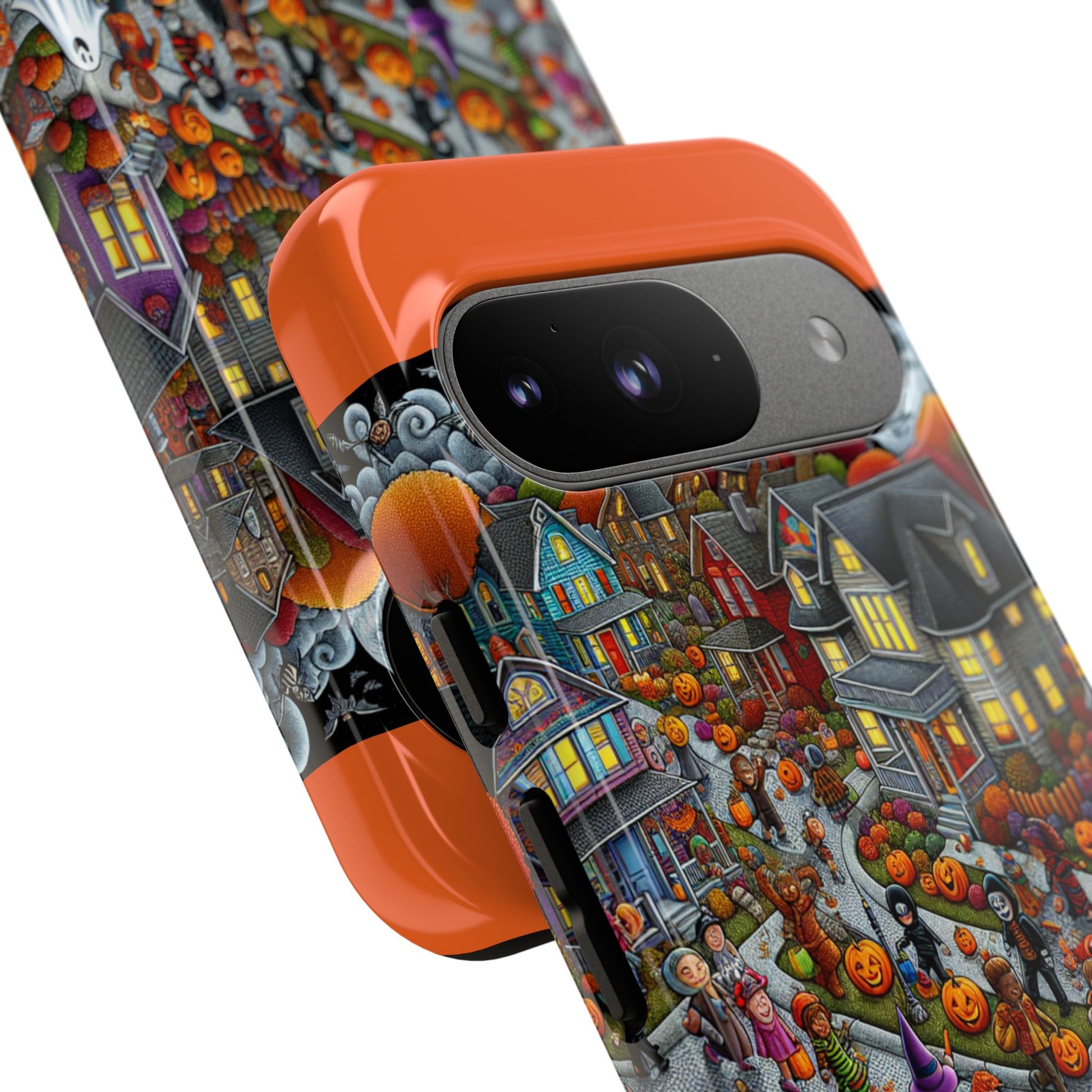 Halloween Phone Case, Tough Cases for Spooky Season, Fall Decor, Trick or Treat, Pumpkin Lovers, Ghost Design