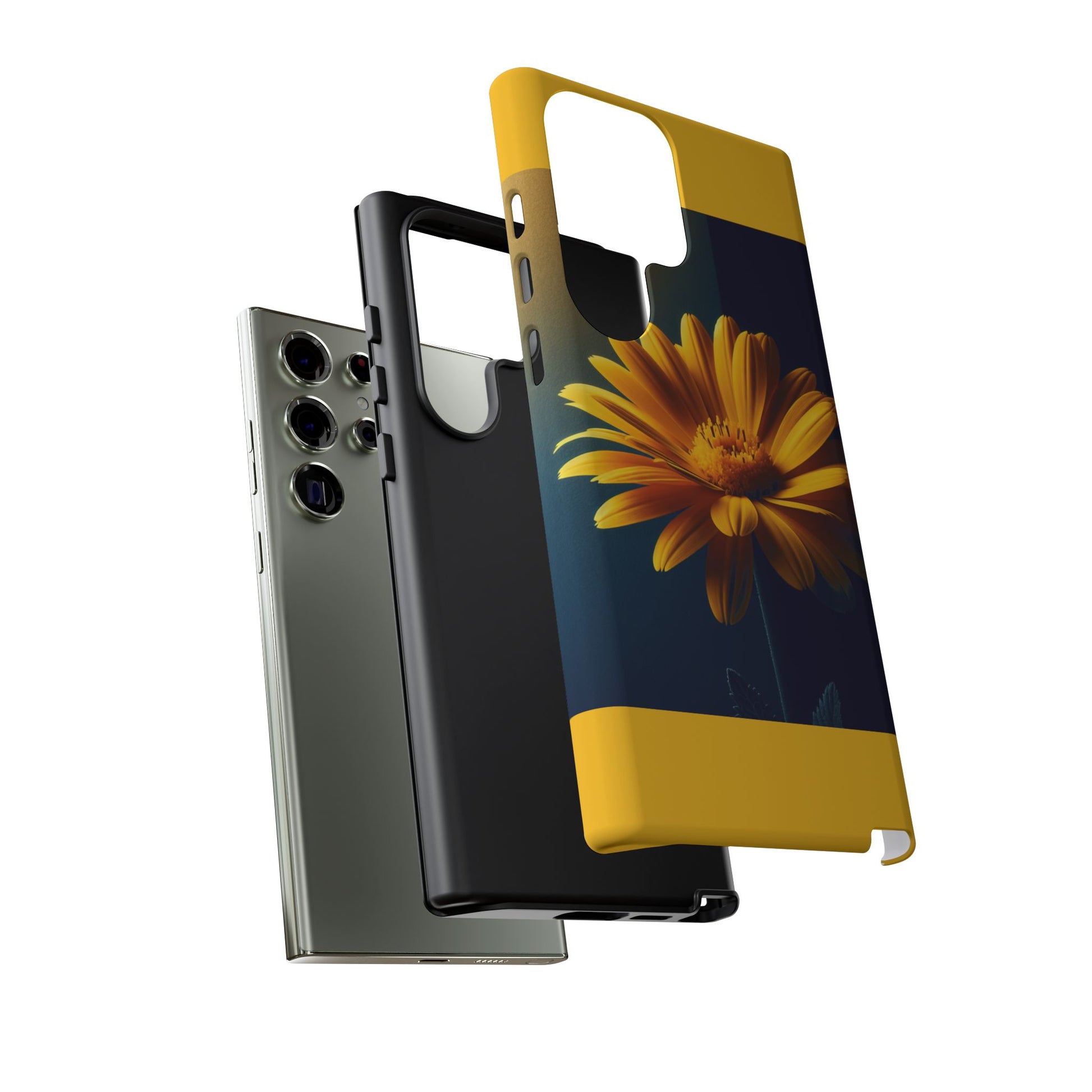 Bright Floral Phone Case | Tough Cases for Nature Lovers, Flower Design, Protective Cover, Gift for Her, Spring Accessories