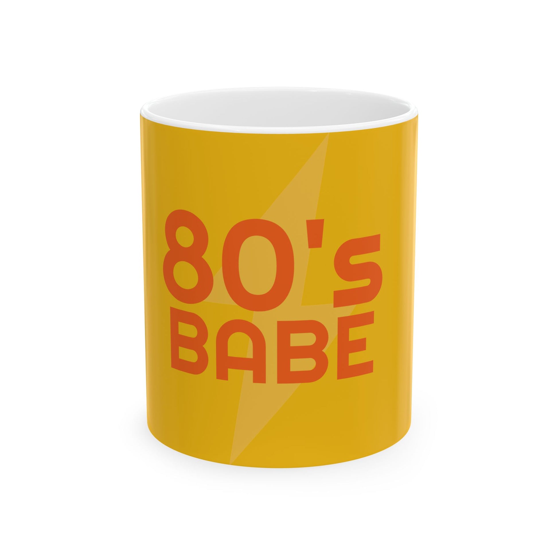 80's Babe Ceramic Mug - Retro Coffee Cup for Nostalgic Coffee Lovers, Gift for Her, Vintage Style, 11oz 15oz, Perfect for Birthdays