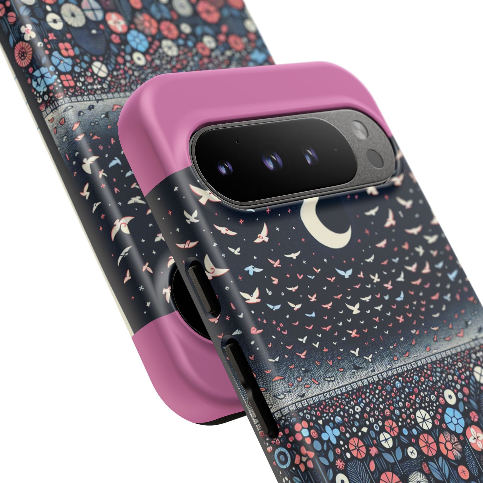 Floral Phone Case, Tough Cases for iPhone, Nature-Inspired Design, Gift for Her, Stylish Protection, Trending Accessory