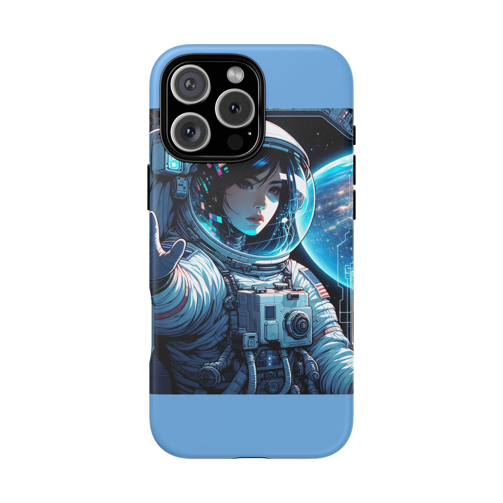 Astronaut Phone Case, Space-Themed Tough Case, Unique Gift for Science Lovers, Trendy Protection for Smartphones, Cool Tech Accessories