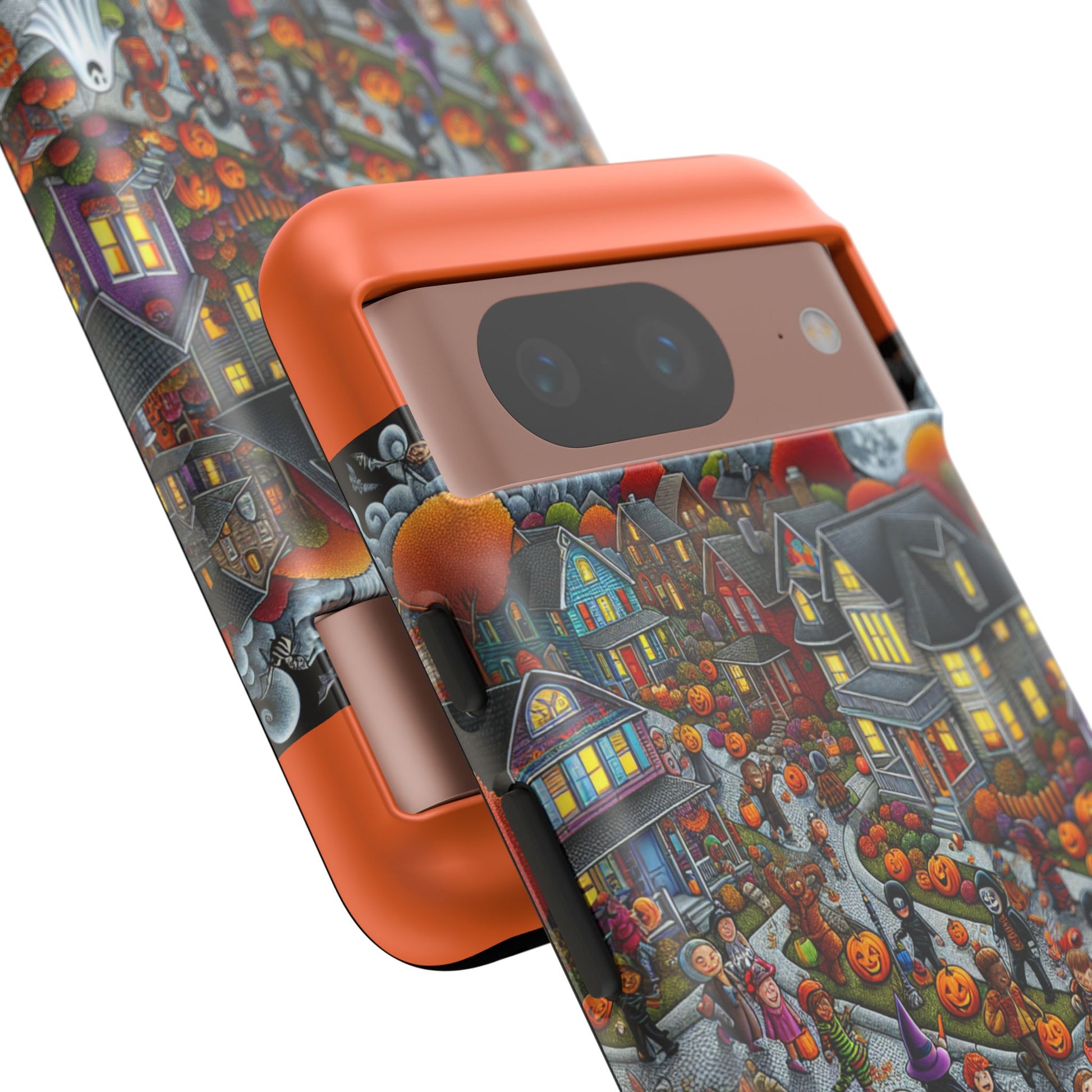 Halloween Phone Case, Tough Cases for Spooky Season, Fall Decor, Trick or Treat, Pumpkin Lovers, Ghost Design