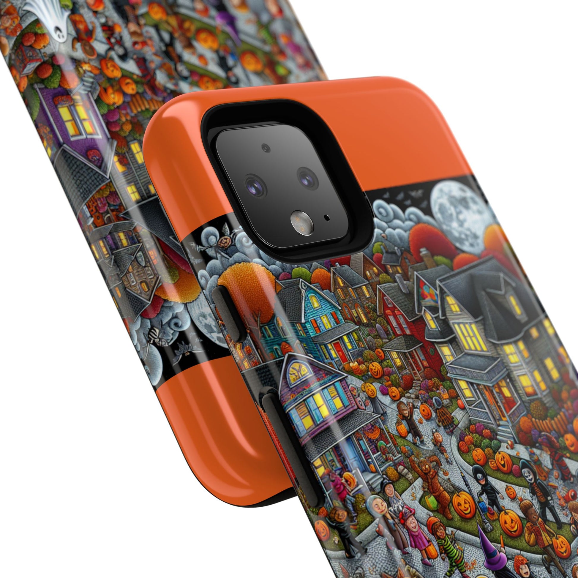 Halloween Phone Case, Tough Cases for Spooky Season, Fall Decor, Trick or Treat, Pumpkin Lovers, Ghost Design