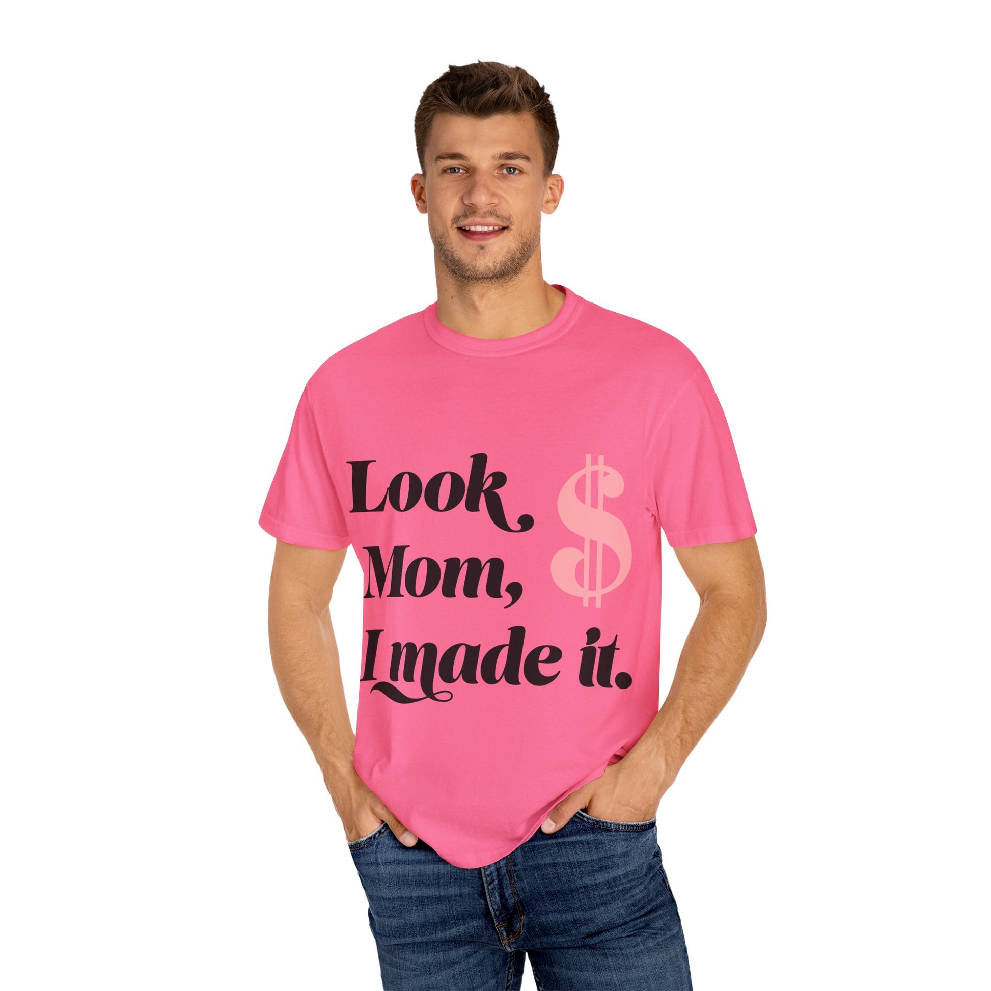 Mom's Pride T-shirt, Funny Gift for Moms, Casual Everyday Wear, Supportive Gift, Unisex Trendy Tee