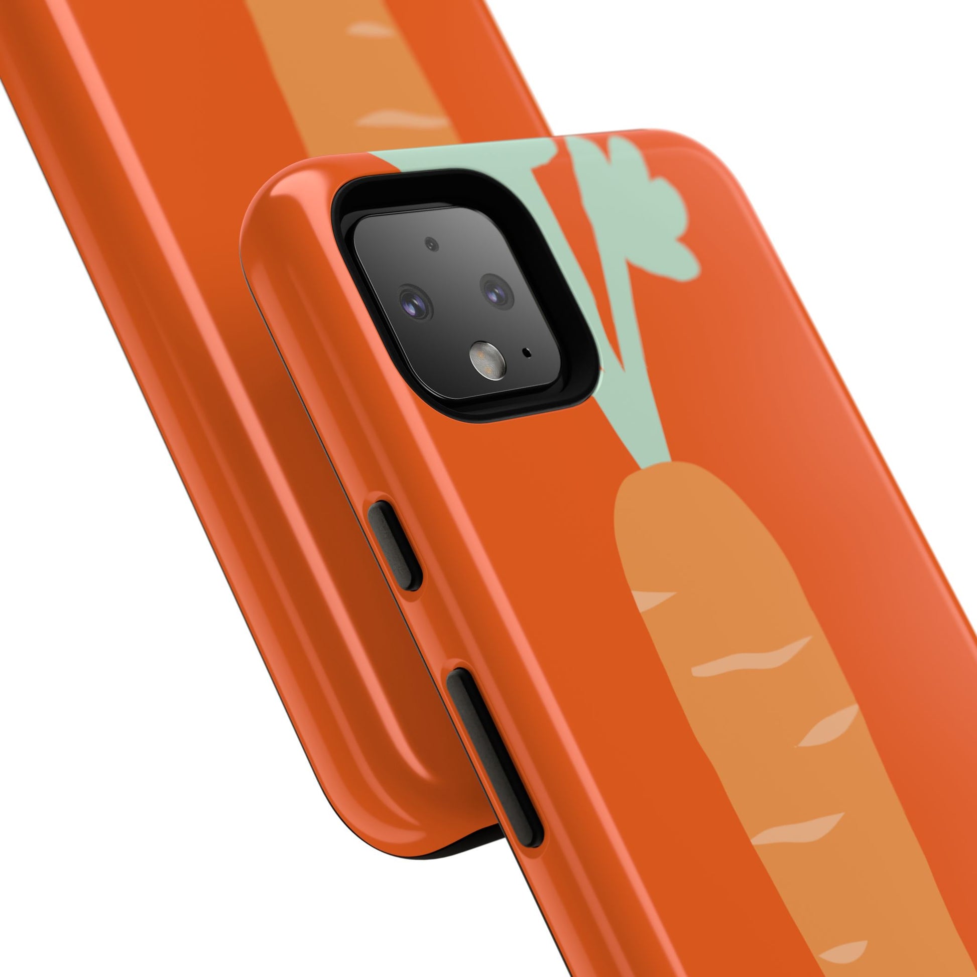 Tough Cases Carrot Phone Case, Cute Smartphone Cover, Fun Gift for Garden Lovers, Fall Decor, Vegan Accessories, Colorful Case