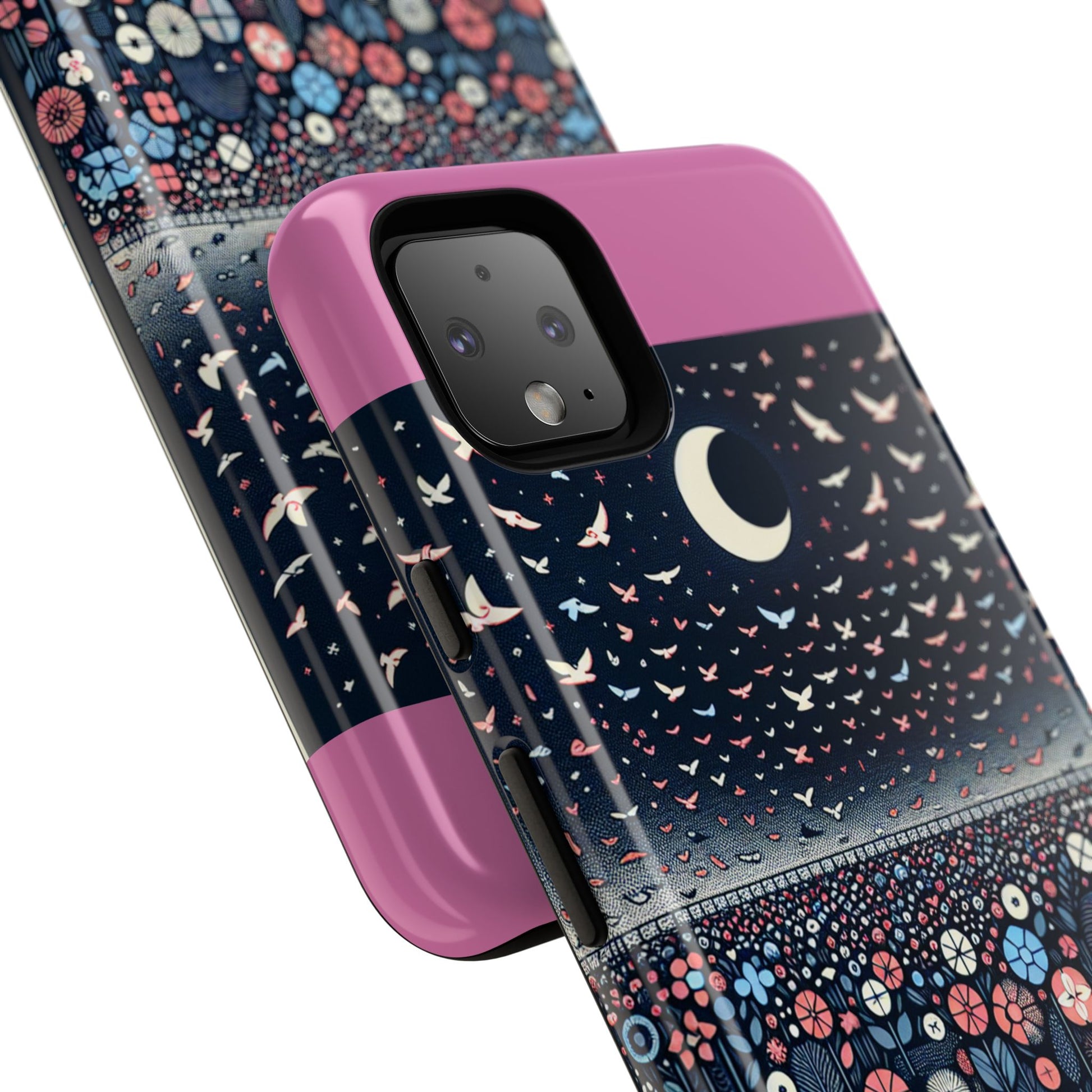 Floral Phone Case, Tough Cases for iPhone, Nature-Inspired Design, Gift for Her, Stylish Protection, Trending Accessory