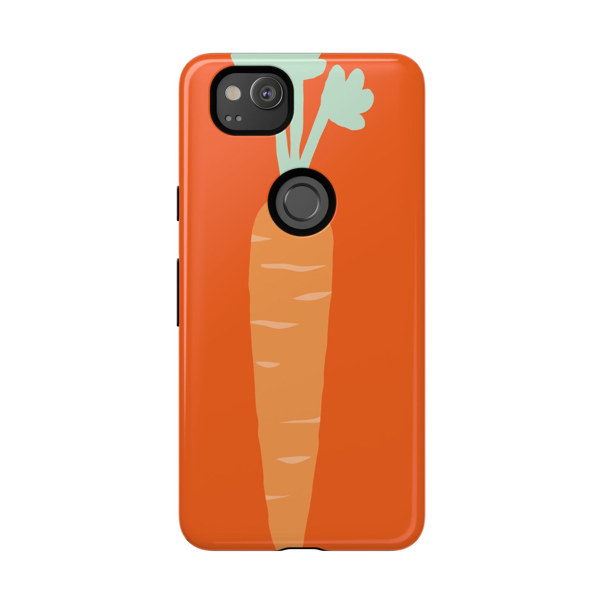 Tough Cases Carrot Phone Case, Cute Smartphone Cover, Fun Gift for Garden Lovers, Fall Decor, Vegan Accessories, Colorful Case