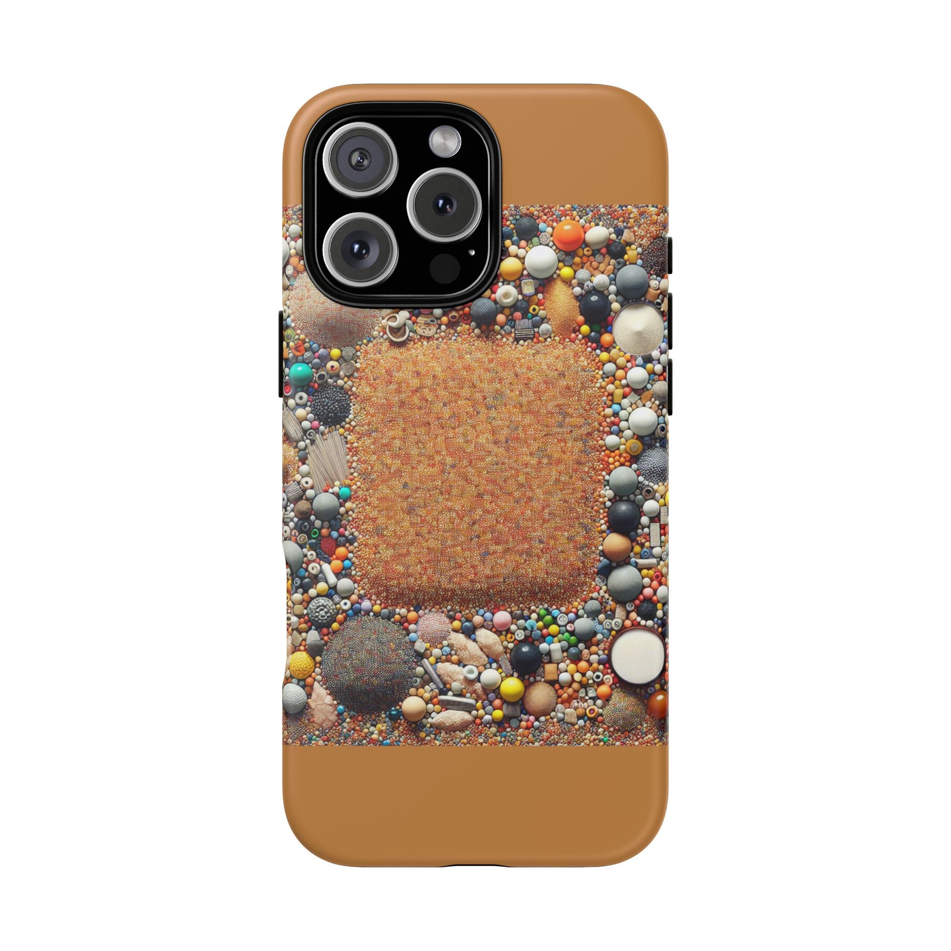 Colorful Phone Case with Unique Texture, Tough Case, Phone Accessory, Trendy Design, Gift for Tech Lovers, Durable Protection