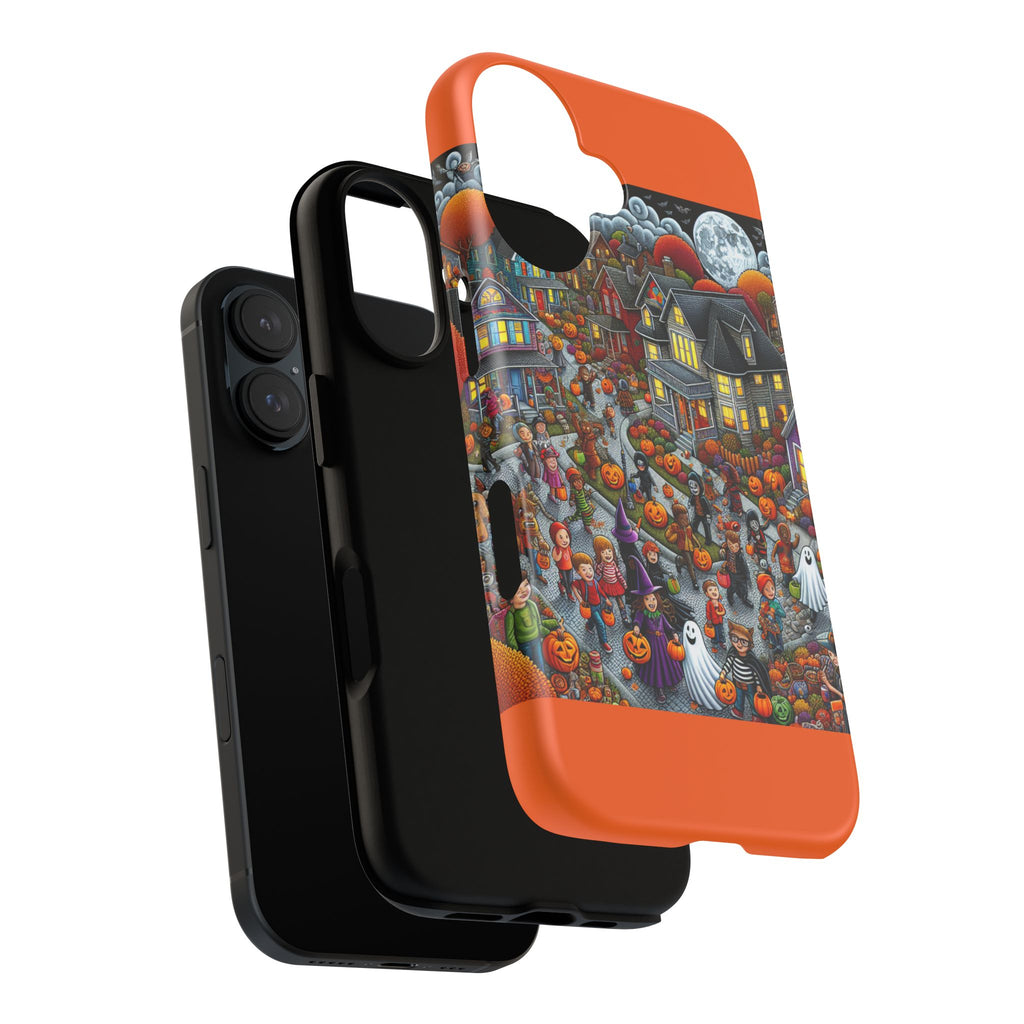 Halloween Phone Case, Tough Cases for Spooky Season, Fall Decor, Trick or Treat, Pumpkin Lovers, Ghost Design
