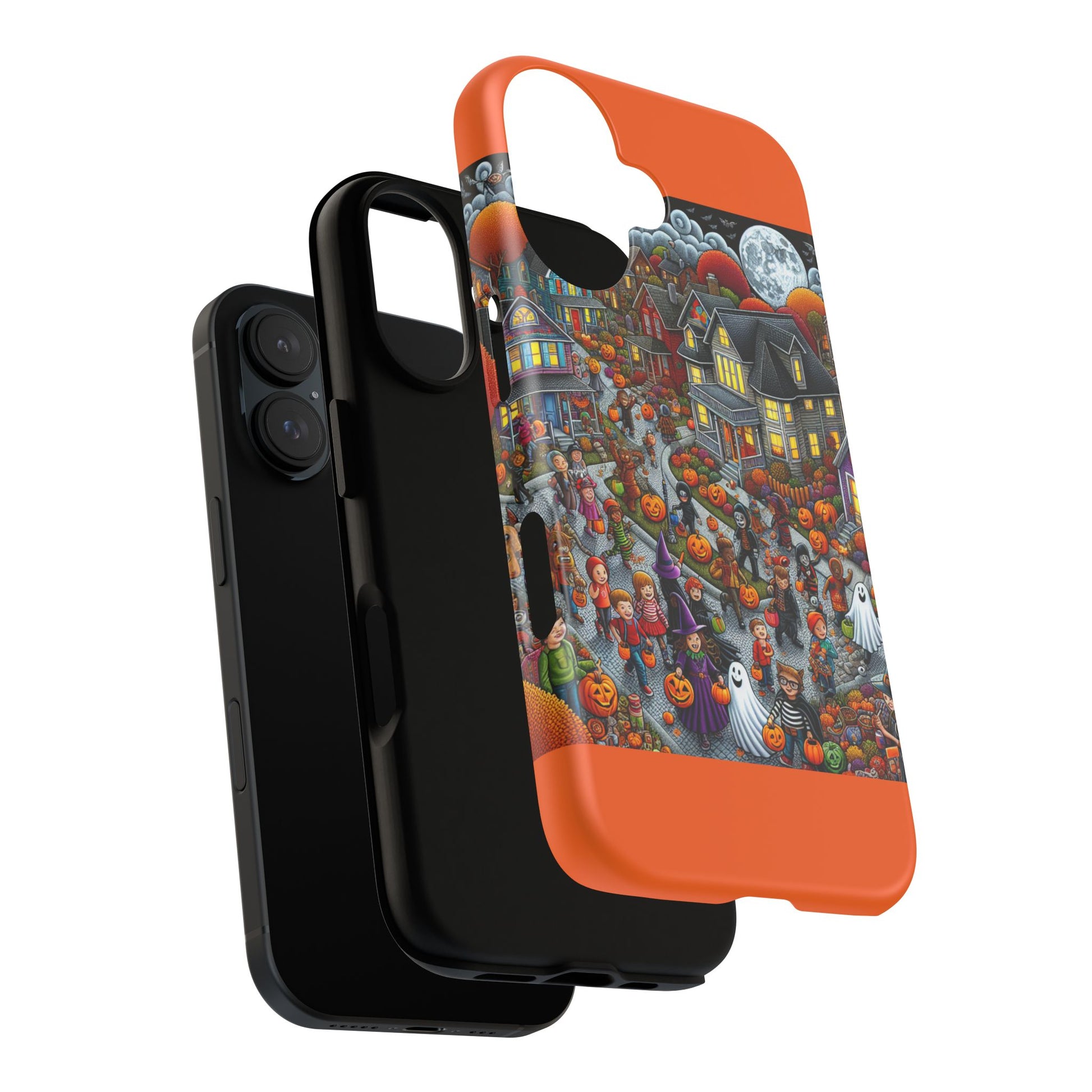 Halloween Phone Case, Tough Cases for Spooky Season, Fall Decor, Trick or Treat, Pumpkin Lovers, Ghost Design