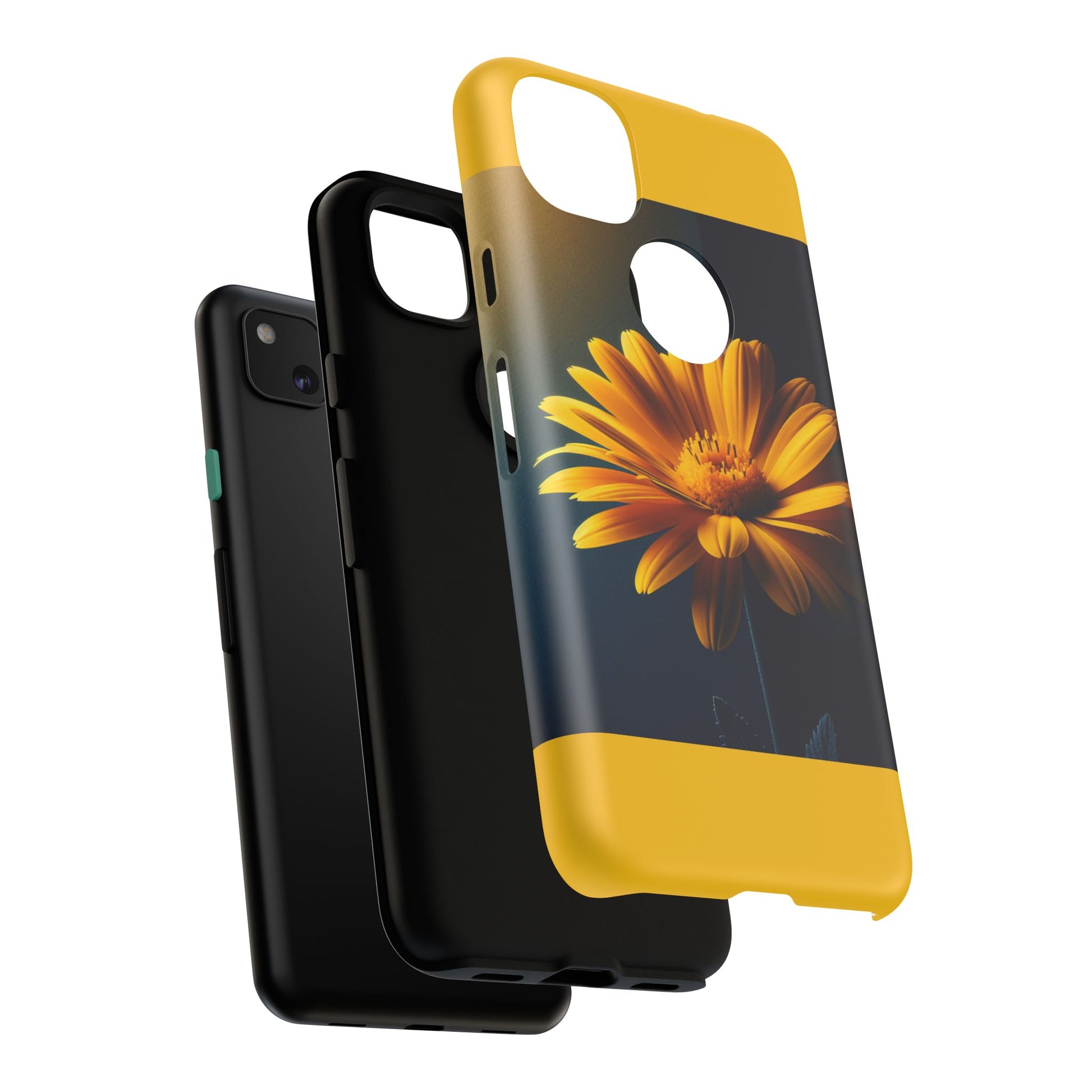Bright Floral Phone Case | Tough Cases for Nature Lovers, Flower Design, Protective Cover, Gift for Her, Spring Accessories