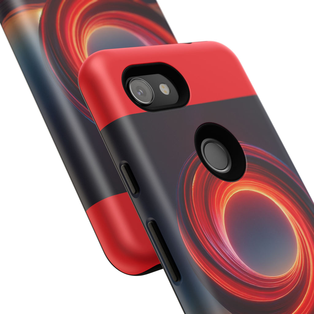 Vibrant Phone Case with Abstract Design, Tough Cases for Tech Lovers, Sleek Protection, Gift for Friends, Customizable Mobile Accessory