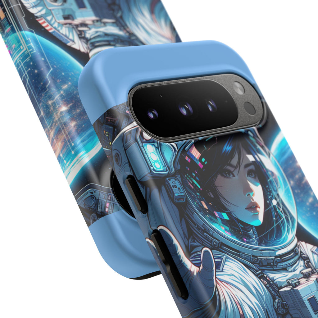 Astronaut Phone Case, Space-Themed Tough Case, Unique Gift for Science Lovers, Trendy Protection for Smartphones, Cool Tech Accessories