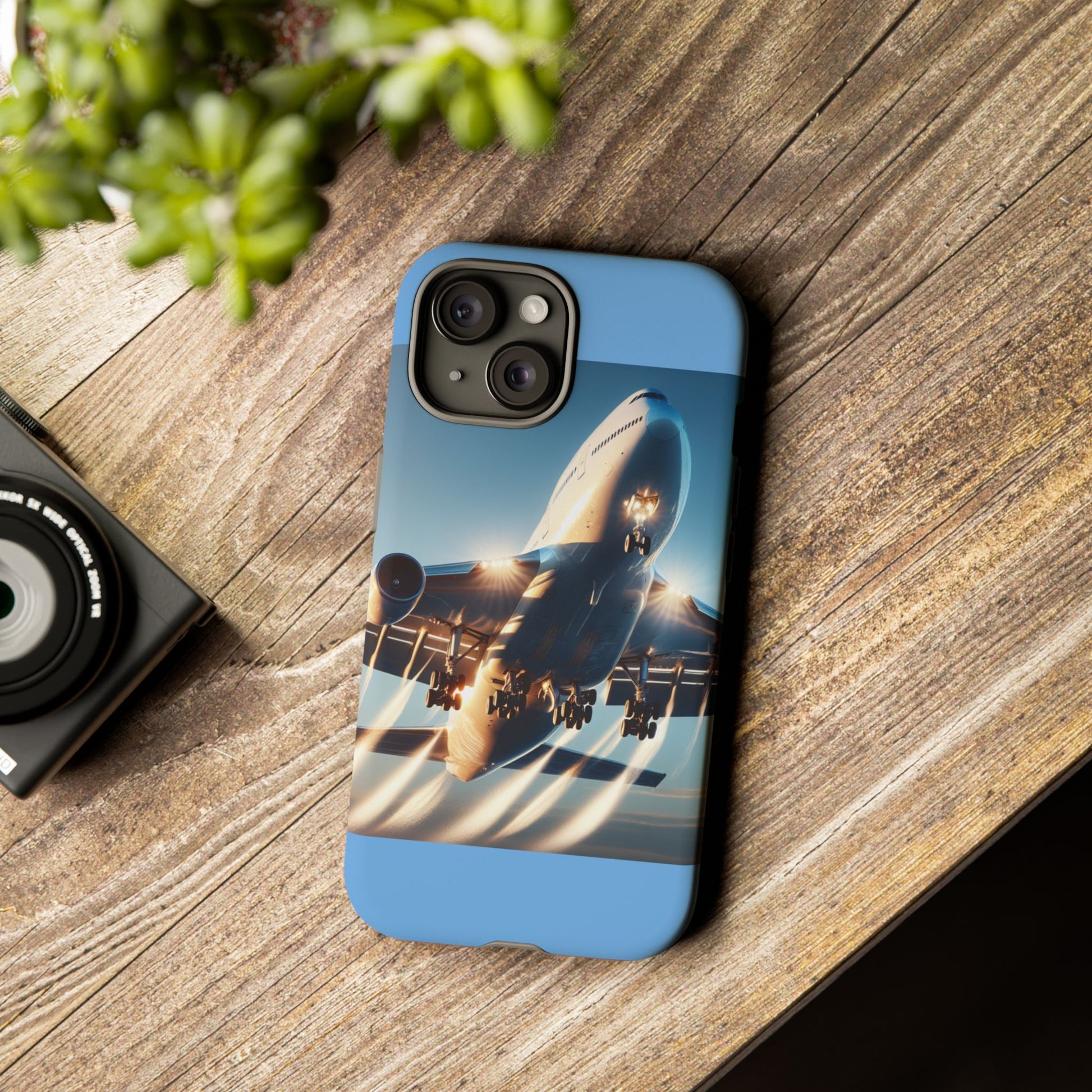 Aviation Phone Case, Tough Protection for Travelers, Airplane Lover Gift, Stylish Cell Cover, Adventure Ready Accessories