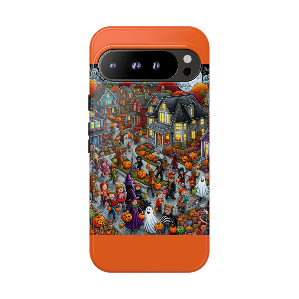 Halloween Phone Case, Tough Cases for Spooky Season, Fall Decor, Trick or Treat, Pumpkin Lovers, Ghost Design