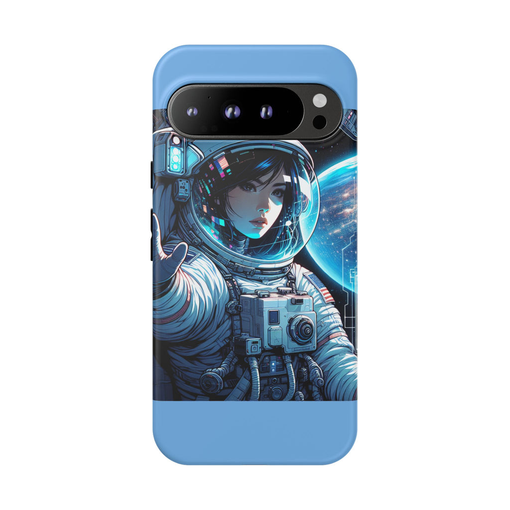 Astronaut Phone Case, Space-Themed Tough Case, Unique Gift for Science Lovers, Trendy Protection for Smartphones, Cool Tech Accessories