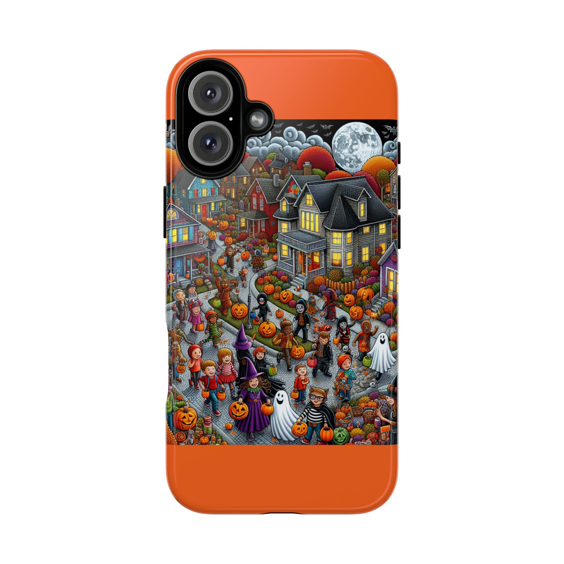 Halloween Phone Case, Tough Cases for Spooky Season, Fall Decor, Trick or Treat, Pumpkin Lovers, Ghost Design