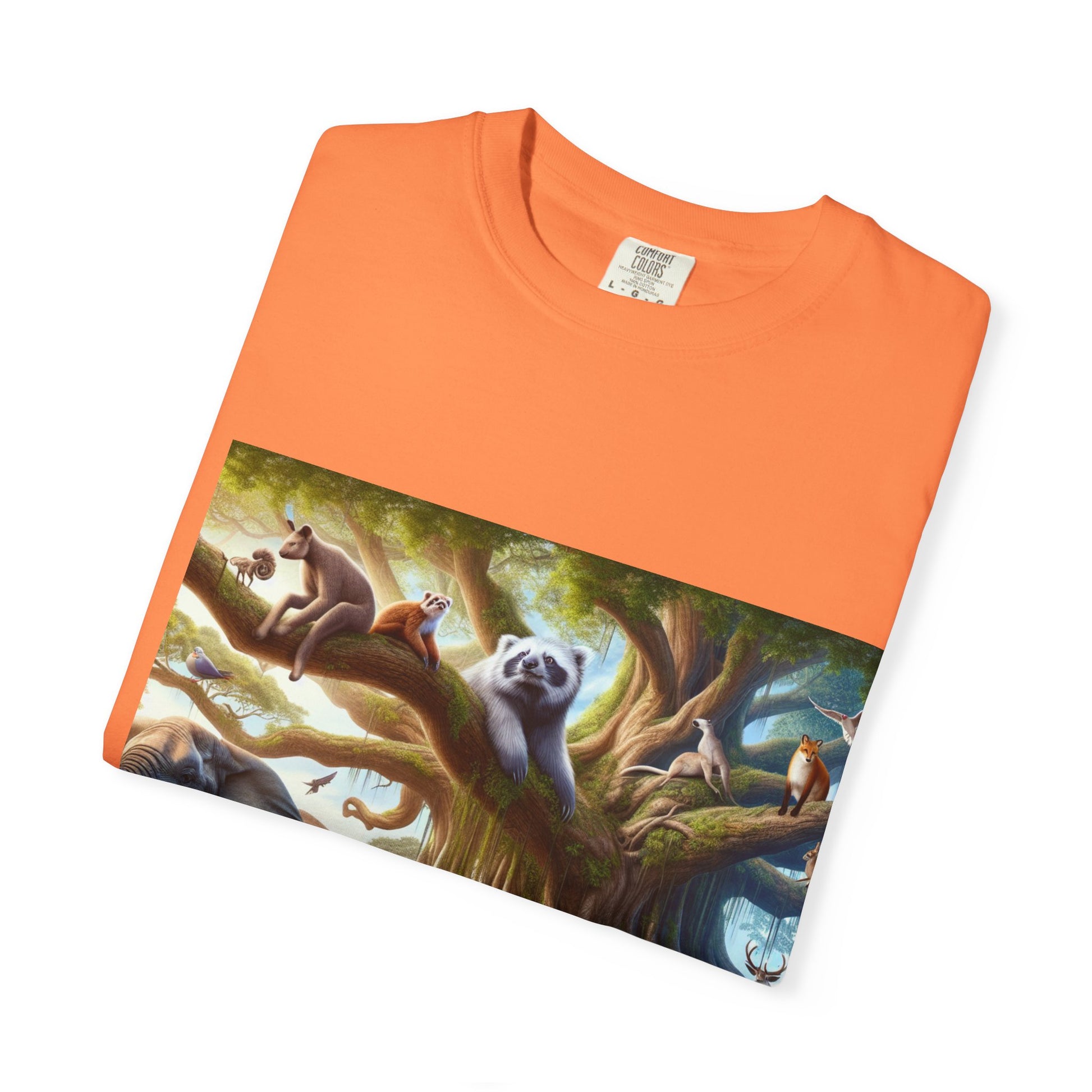 Wildlife Adventure T-Shirt - Unisex Nature Tee for Animal Lovers, Eco-Friendly Gift, Casual Wear, Festival & Summer Outing