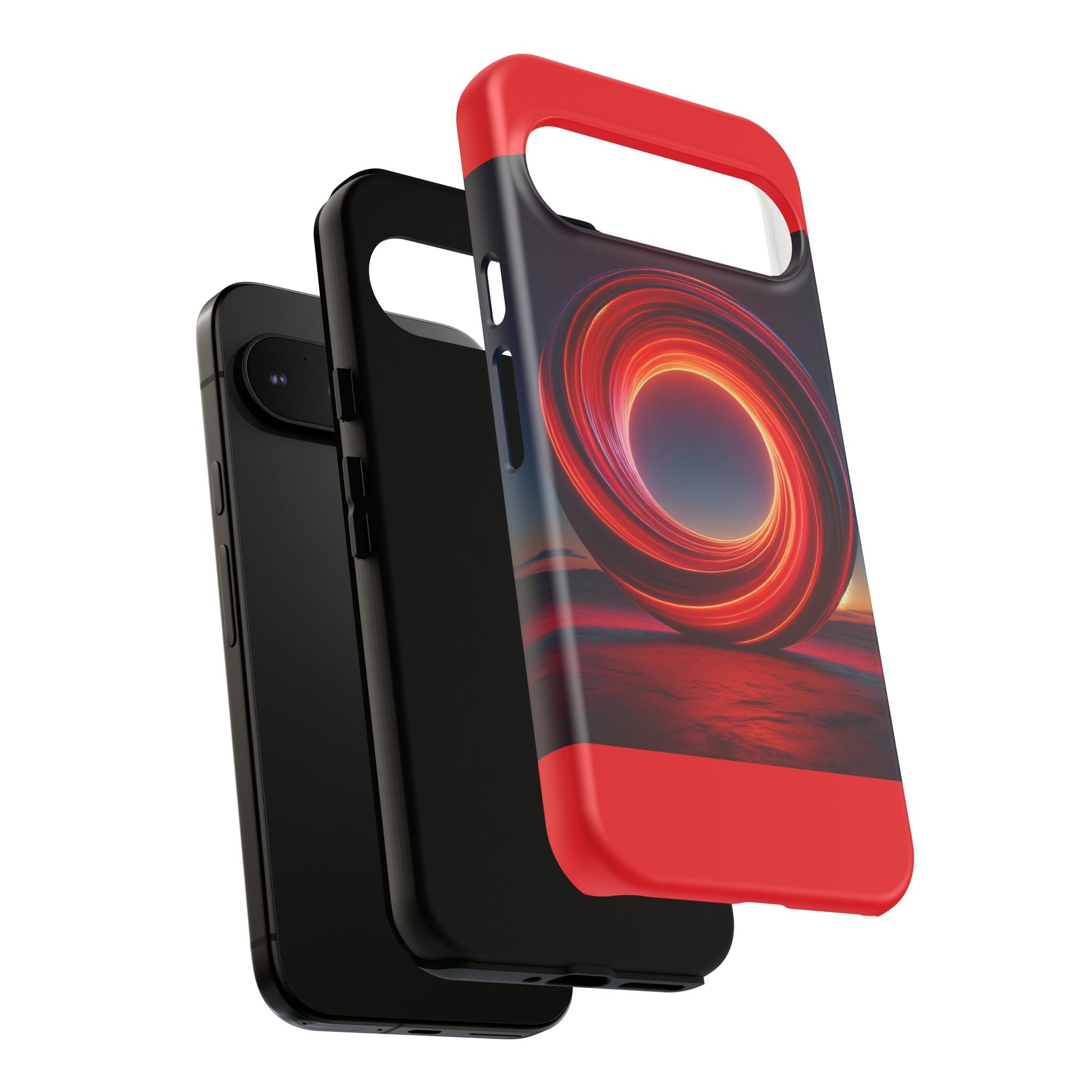 Vibrant Phone Case with Abstract Design, Tough Cases for Tech Lovers, Sleek Protection, Gift for Friends, Customizable Mobile Accessory