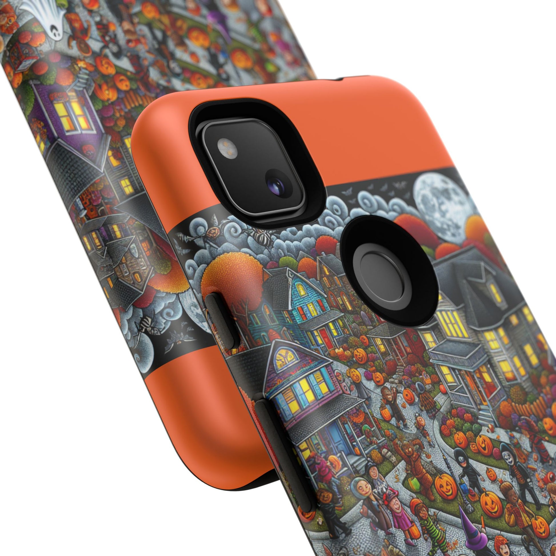 Halloween Phone Case, Tough Cases for Spooky Season, Fall Decor, Trick or Treat, Pumpkin Lovers, Ghost Design