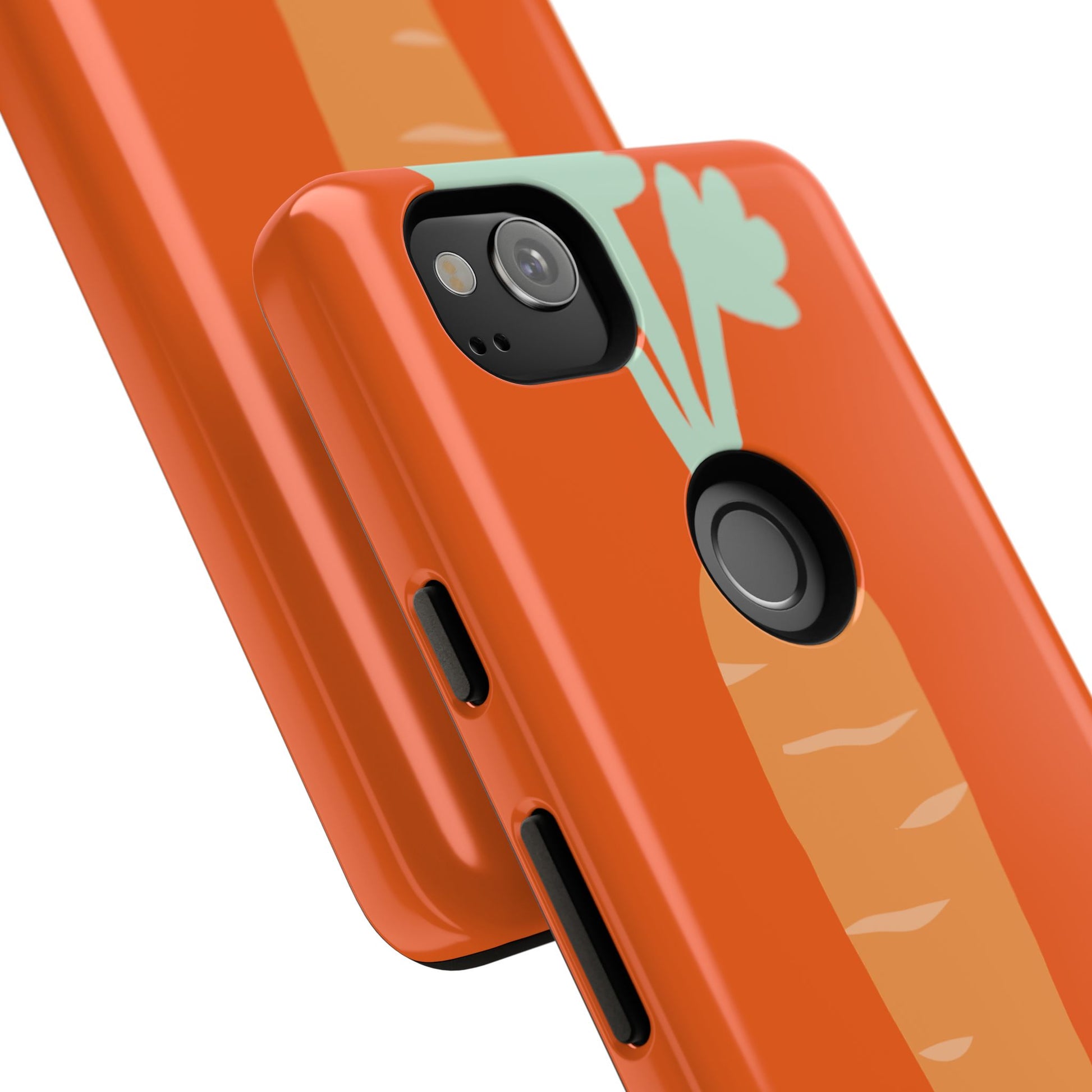 Tough Cases Carrot Phone Case, Cute Smartphone Cover, Fun Gift for Garden Lovers, Fall Decor, Vegan Accessories, Colorful Case