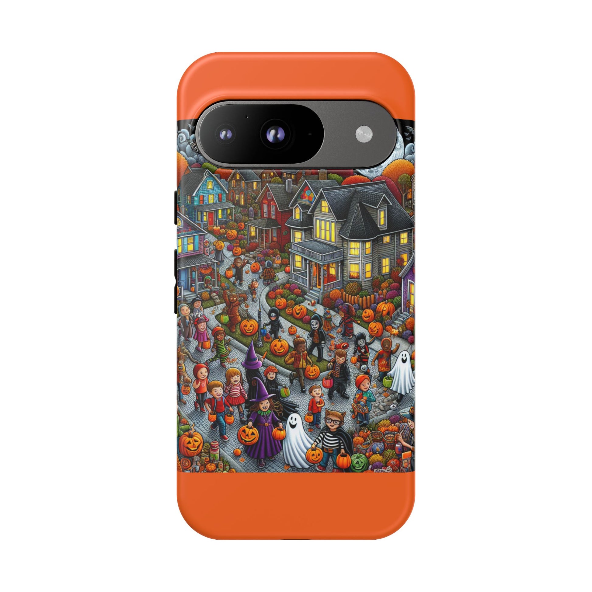 Halloween Phone Case, Tough Cases for Spooky Season, Fall Decor, Trick or Treat, Pumpkin Lovers, Ghost Design
