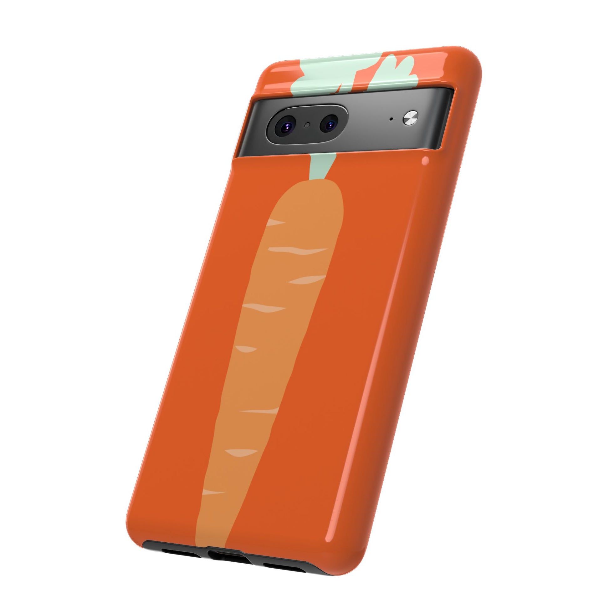 Tough Cases Carrot Phone Case, Cute Smartphone Cover, Fun Gift for Garden Lovers, Fall Decor, Vegan Accessories, Colorful Case