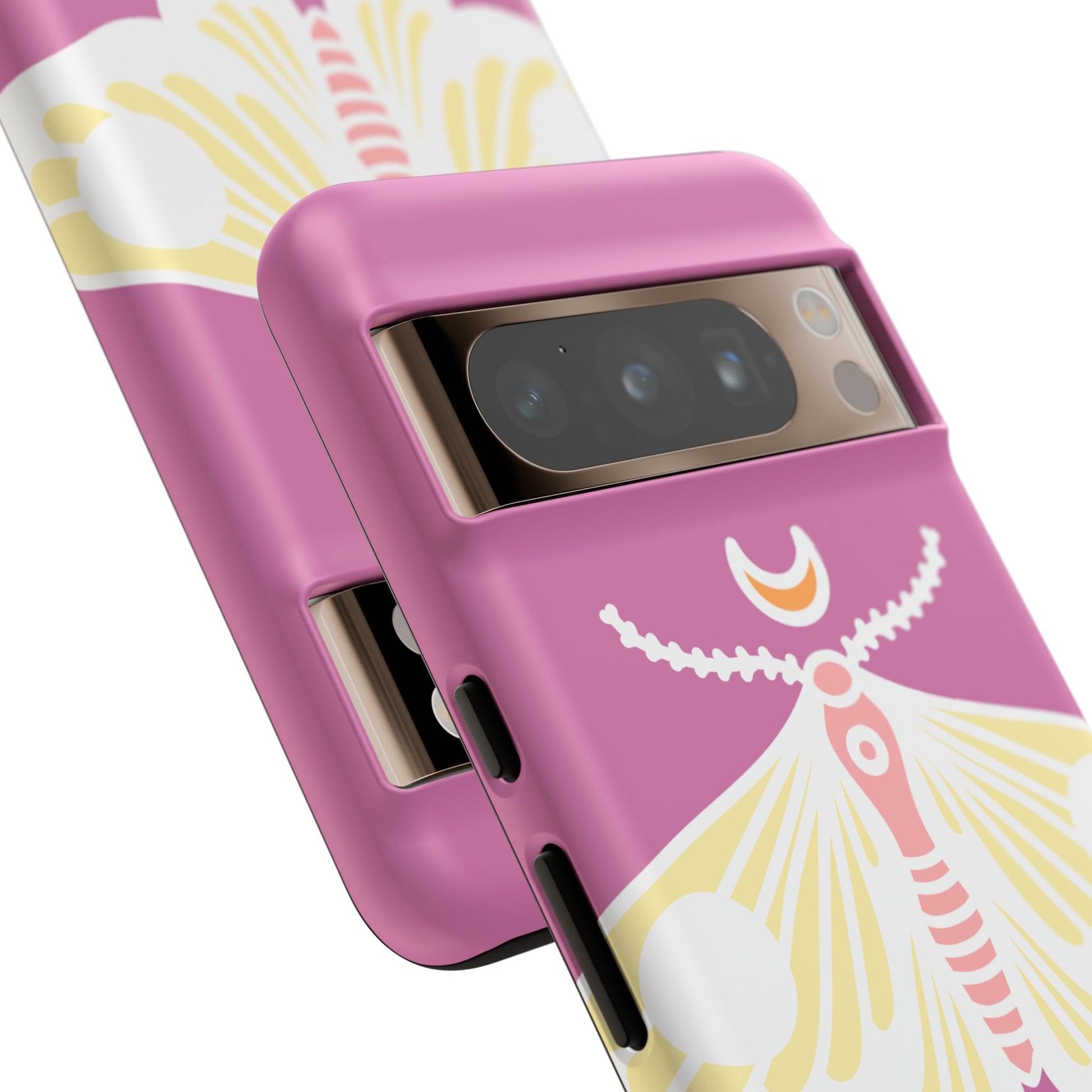 Colorful Moth Phone Case | Tough Cases for iPhone, Unique Gift, Nature Lovers, Boho Style, Trendy Accessories