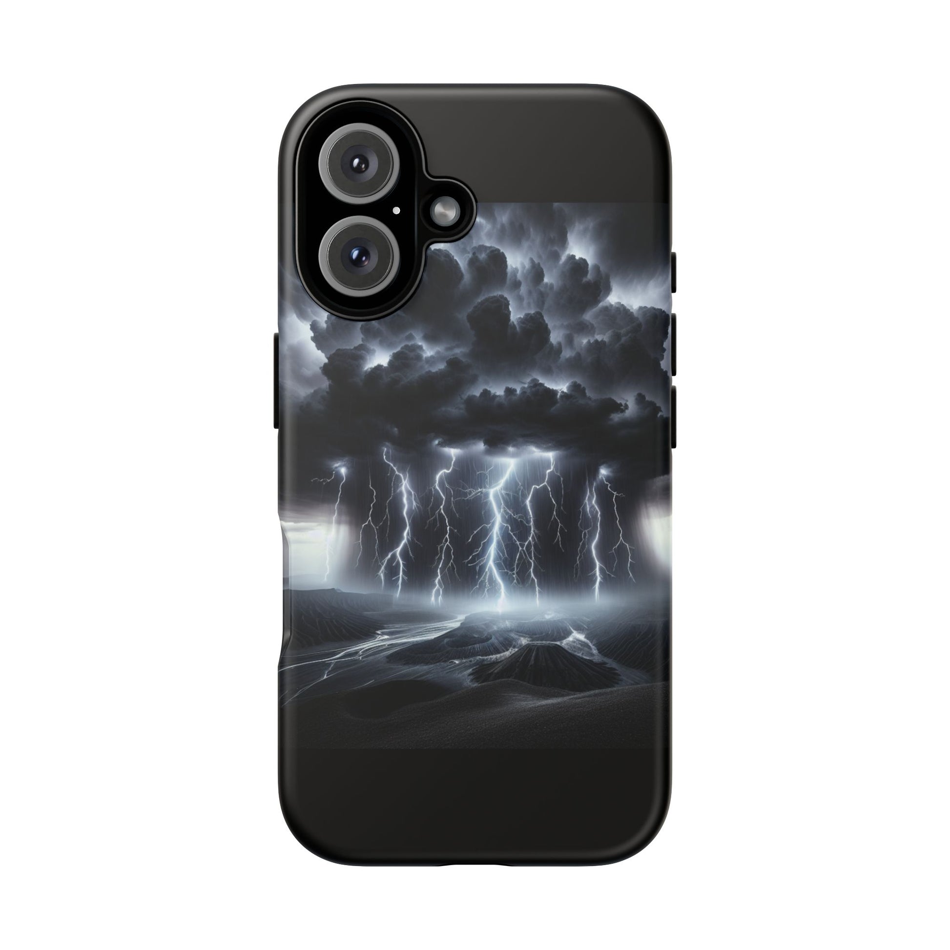 Tough Cases for the Bold: Stormy Thunder Phone Case, Lightning Protection, Durable Cover for Adventurers, Unique Gift for Nature [...]