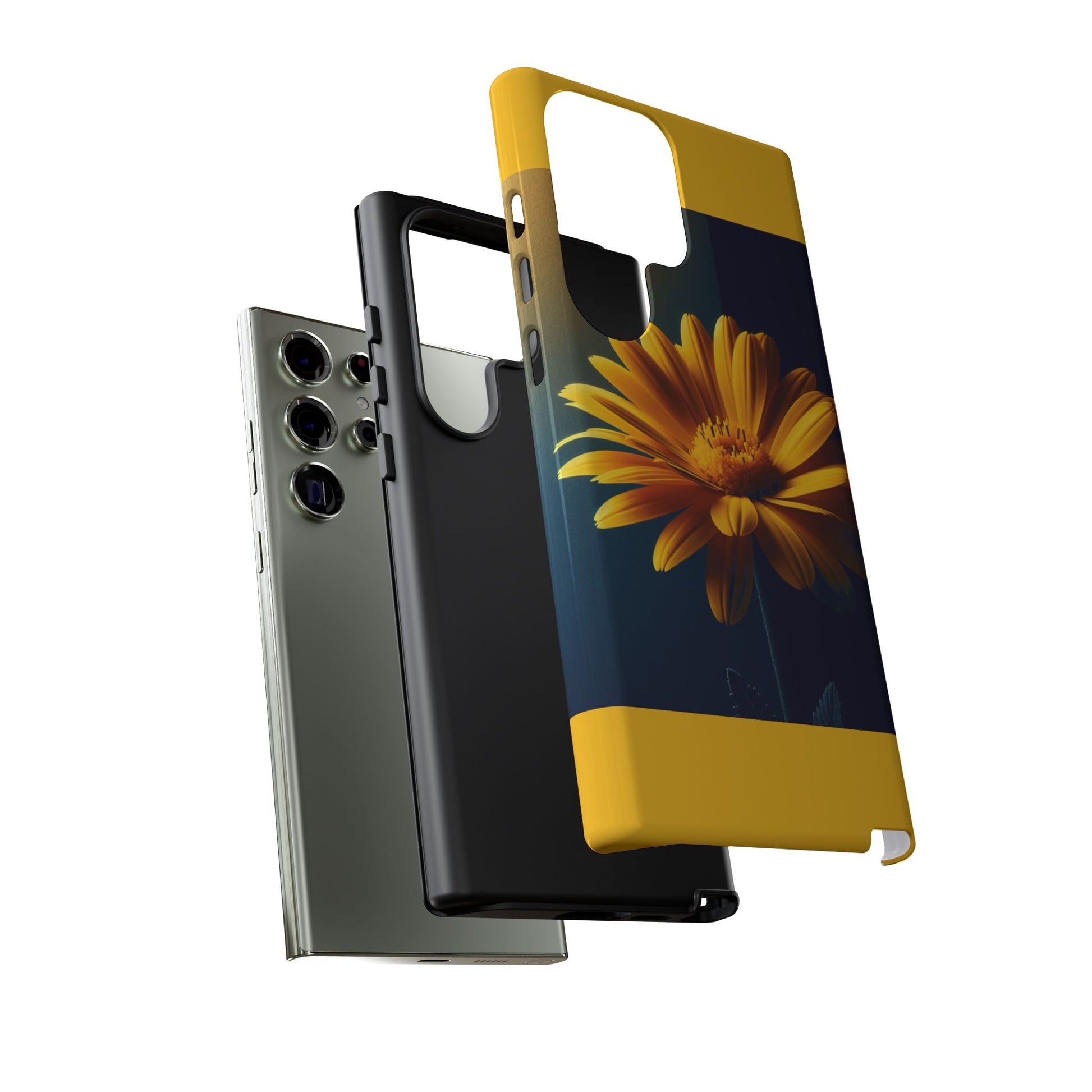 Bright Floral Phone Case | Tough Cases for Nature Lovers, Flower Design, Protective Cover, Gift for Her, Spring Accessories