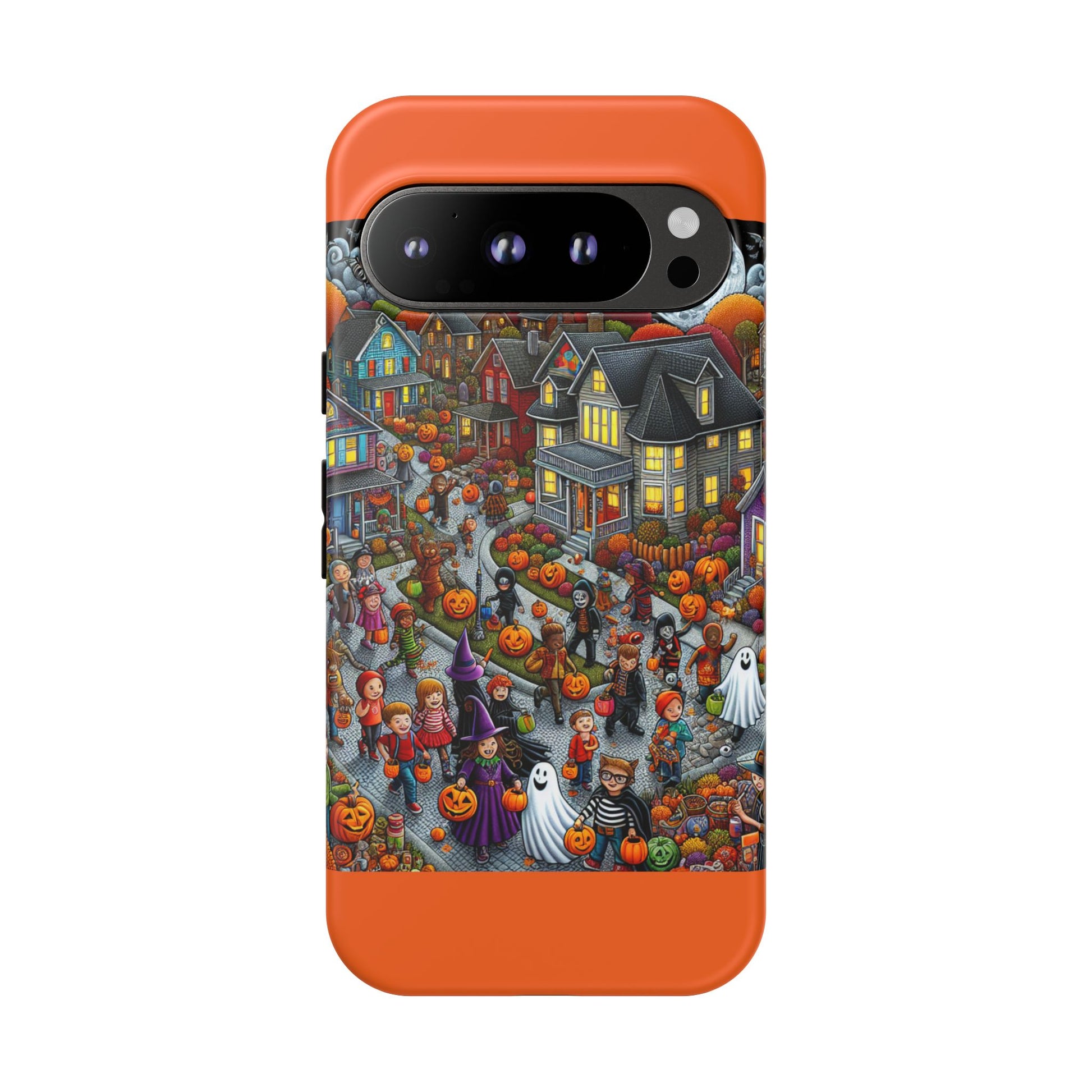Halloween Phone Case, Tough Cases for Spooky Season, Fall Decor, Trick or Treat, Pumpkin Lovers, Ghost Design