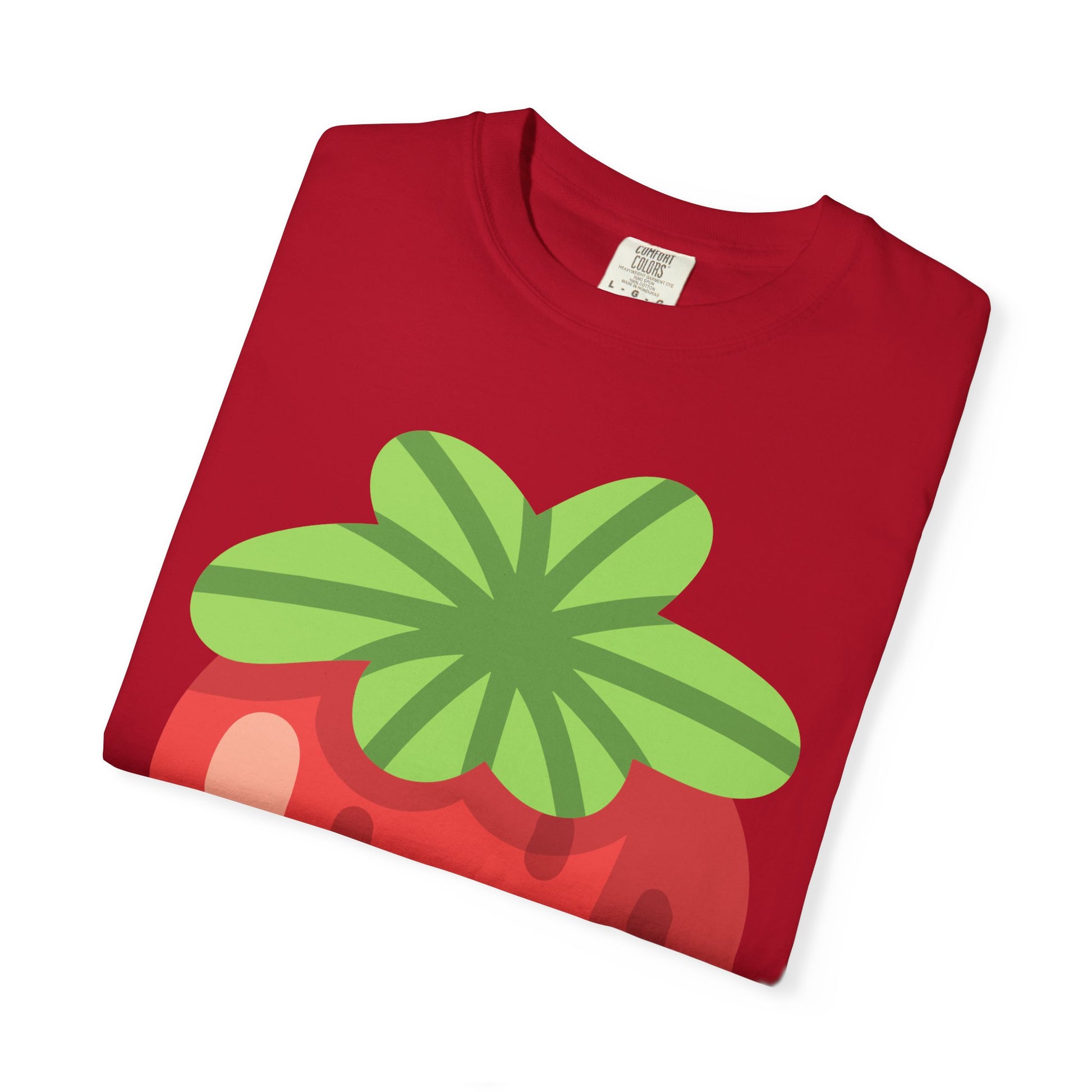 Cute Strawberry T-Shirt, Summer Fashion, Gift for Fruit Lovers, Cute Tee, Casual Wear, Vegan Gift, Eco-Friendly Clothing