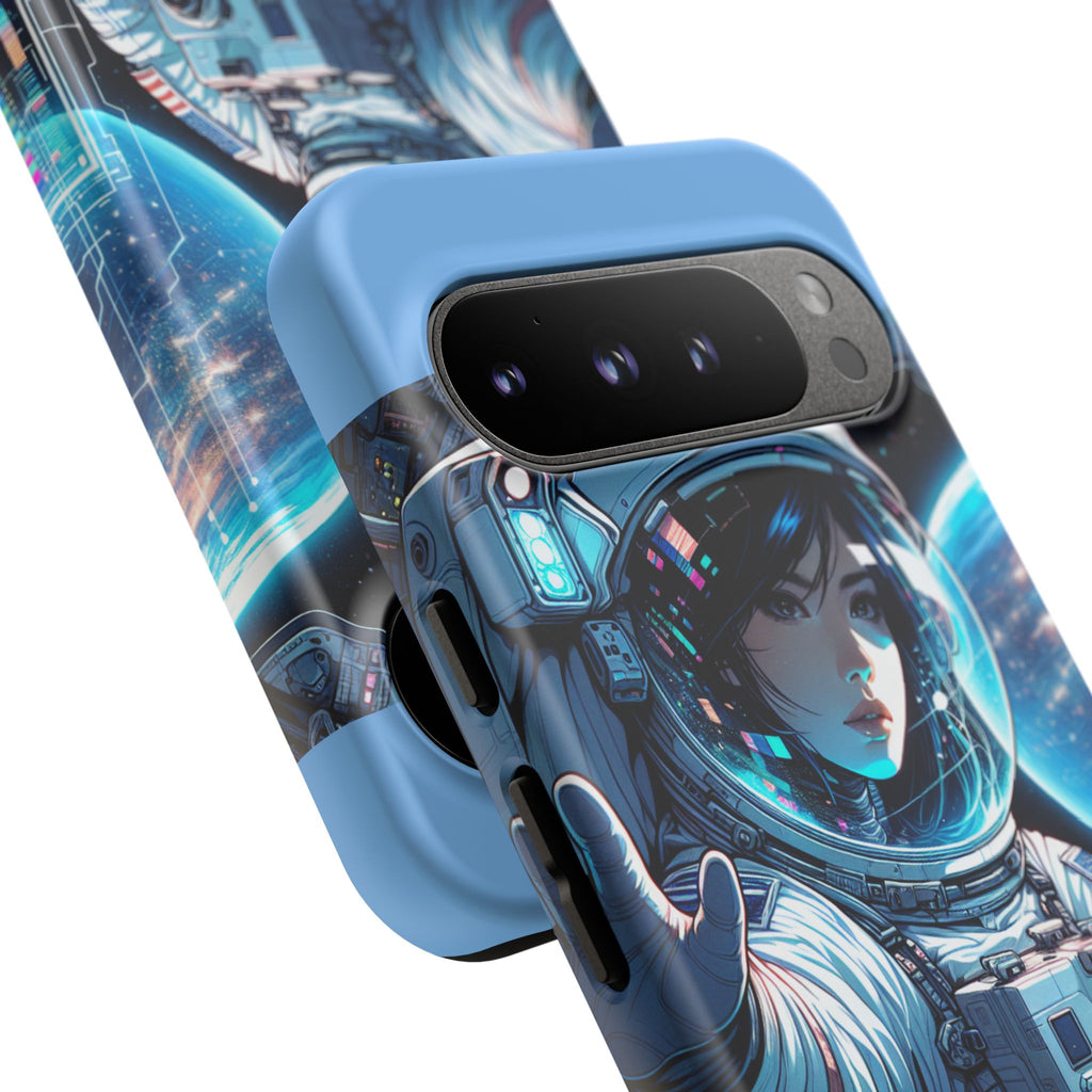 Astronaut Phone Case, Space-Themed Tough Case, Unique Gift for Science Lovers, Trendy Protection for Smartphones, Cool Tech Accessories