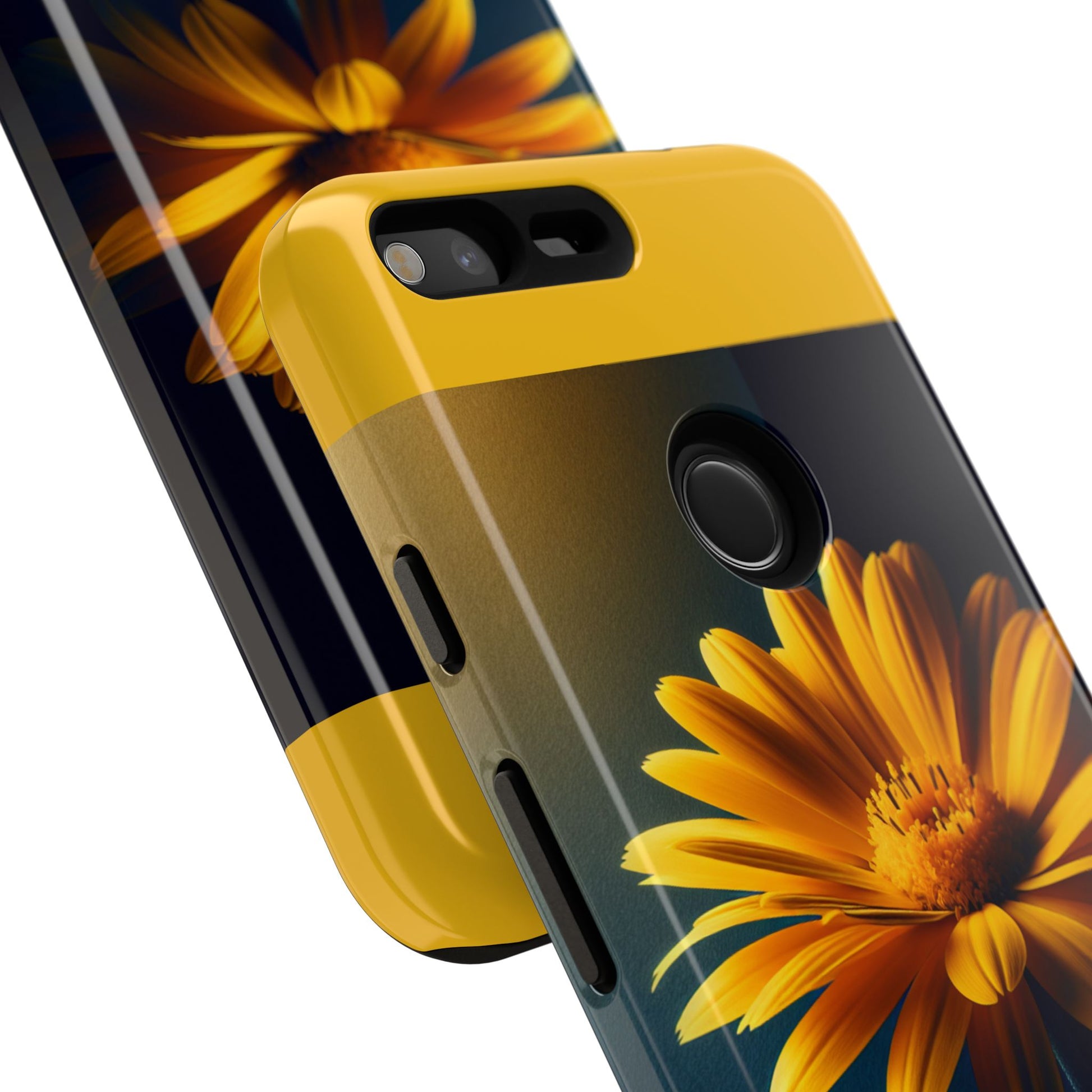 Bright Floral Phone Case | Tough Cases for Nature Lovers, Flower Design, Protective Cover, Gift for Her, Spring Accessories