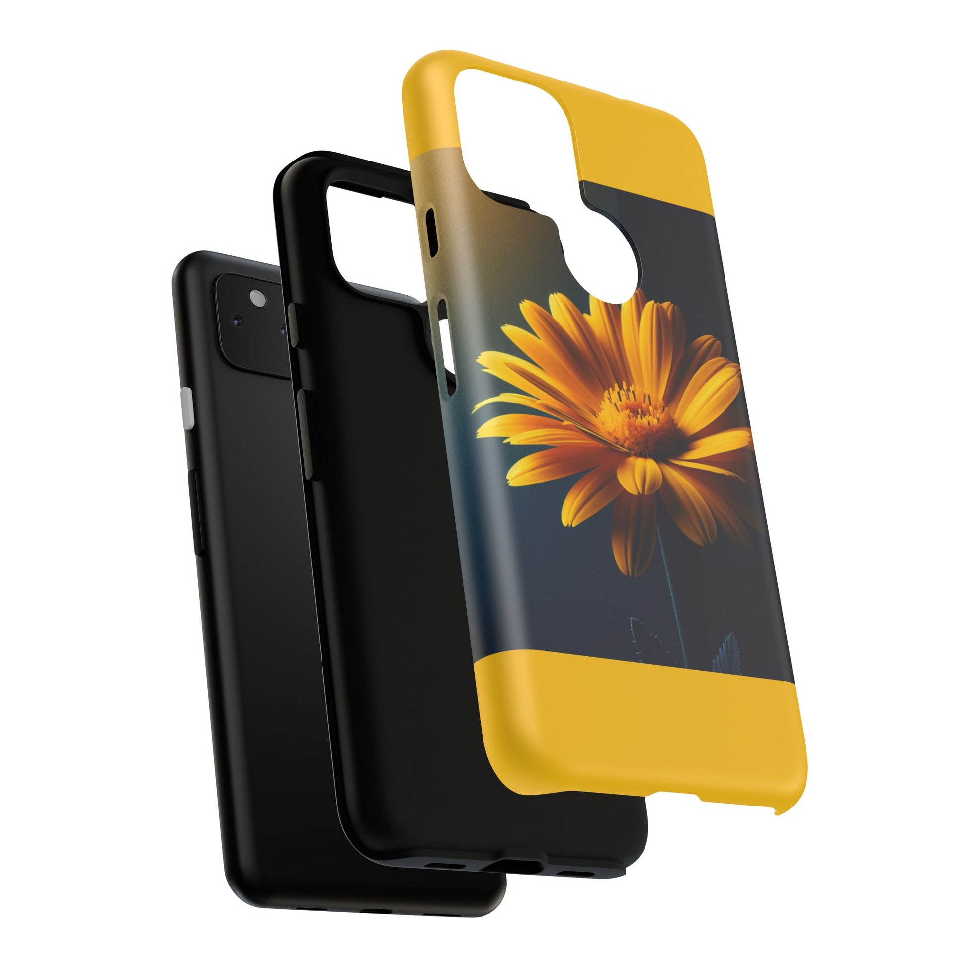 Bright Floral Phone Case | Tough Cases for Nature Lovers, Flower Design, Protective Cover, Gift for Her, Spring Accessories