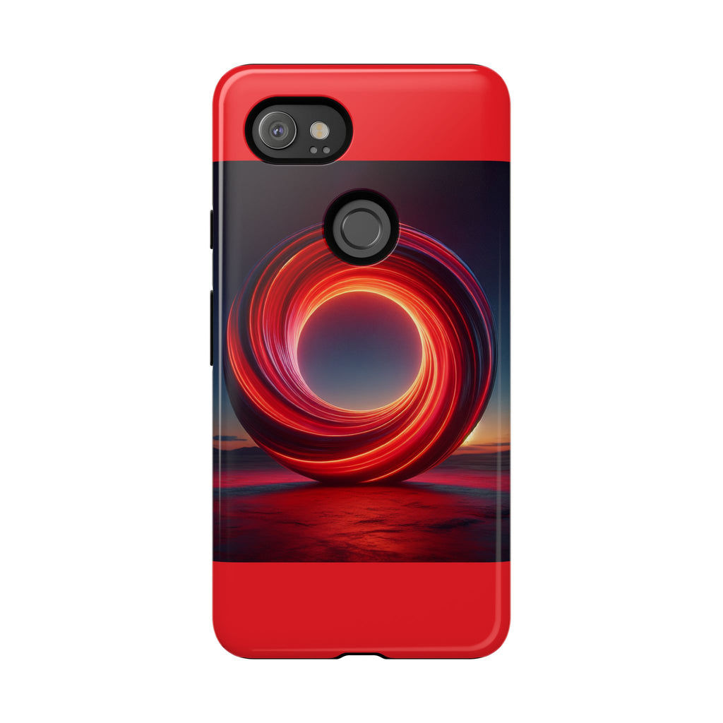 Vibrant Phone Case with Abstract Design, Tough Cases for Tech Lovers, Sleek Protection, Gift for Friends, Customizable Mobile Accessory