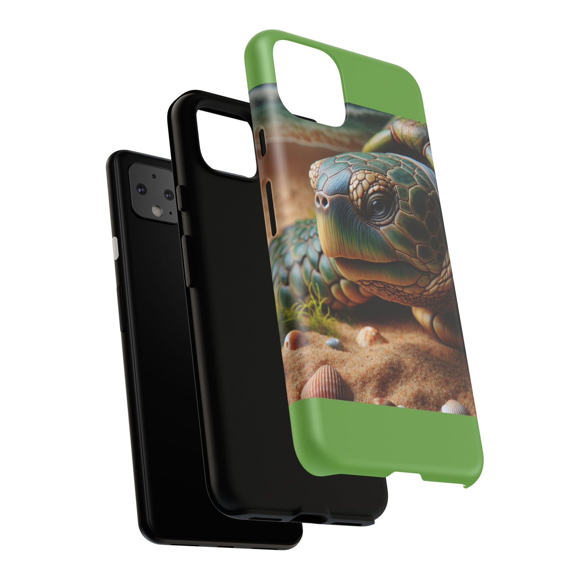 Turtle Phone Case, Sea Life Accessory, Ocean Lover Gift, Nature Inspired Cover, Eco-Friendly Protection