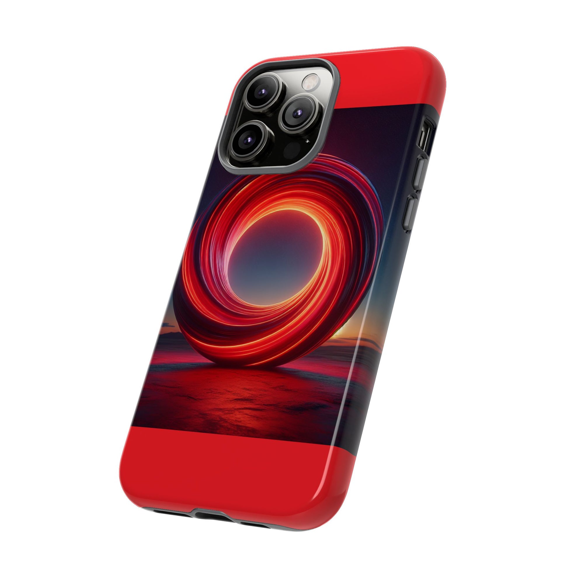 Vibrant Phone Case with Abstract Design, Tough Cases for Tech Lovers, Sleek Protection, Gift for Friends, Customizable Mobile Accessory