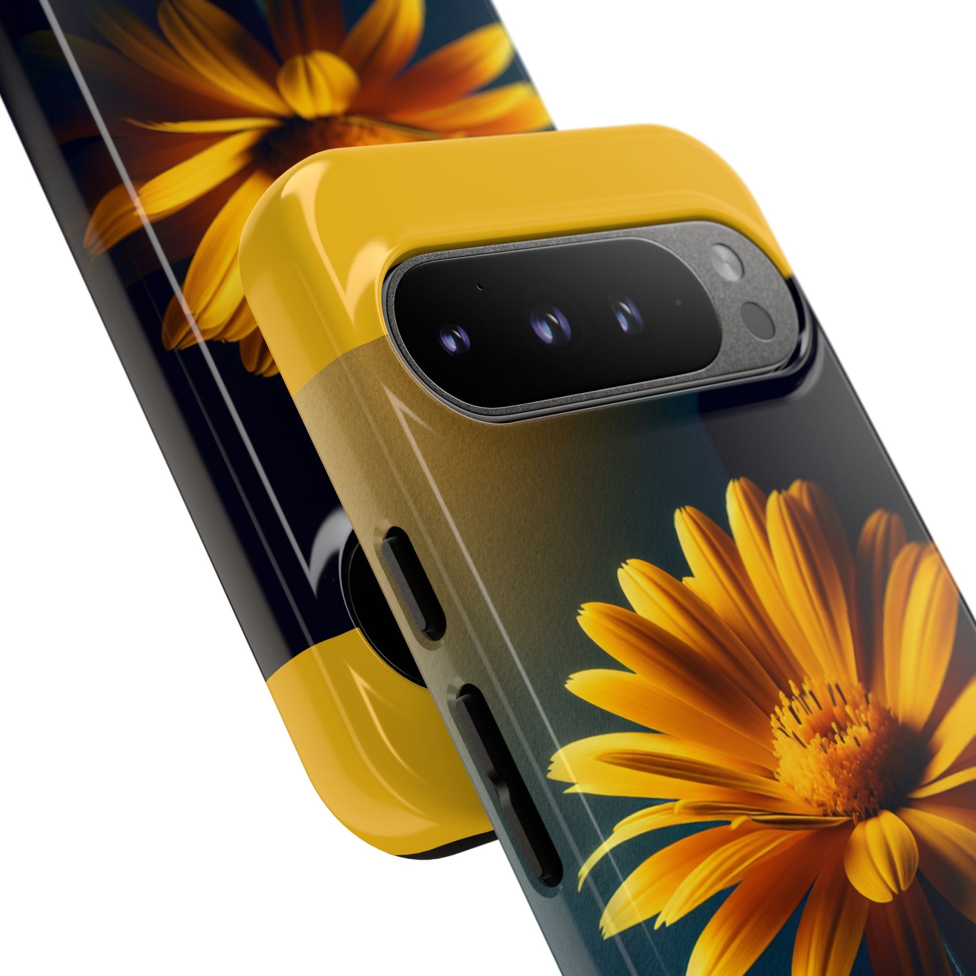 Bright Floral Phone Case | Tough Cases for Nature Lovers, Flower Design, Protective Cover, Gift for Her, Spring Accessories