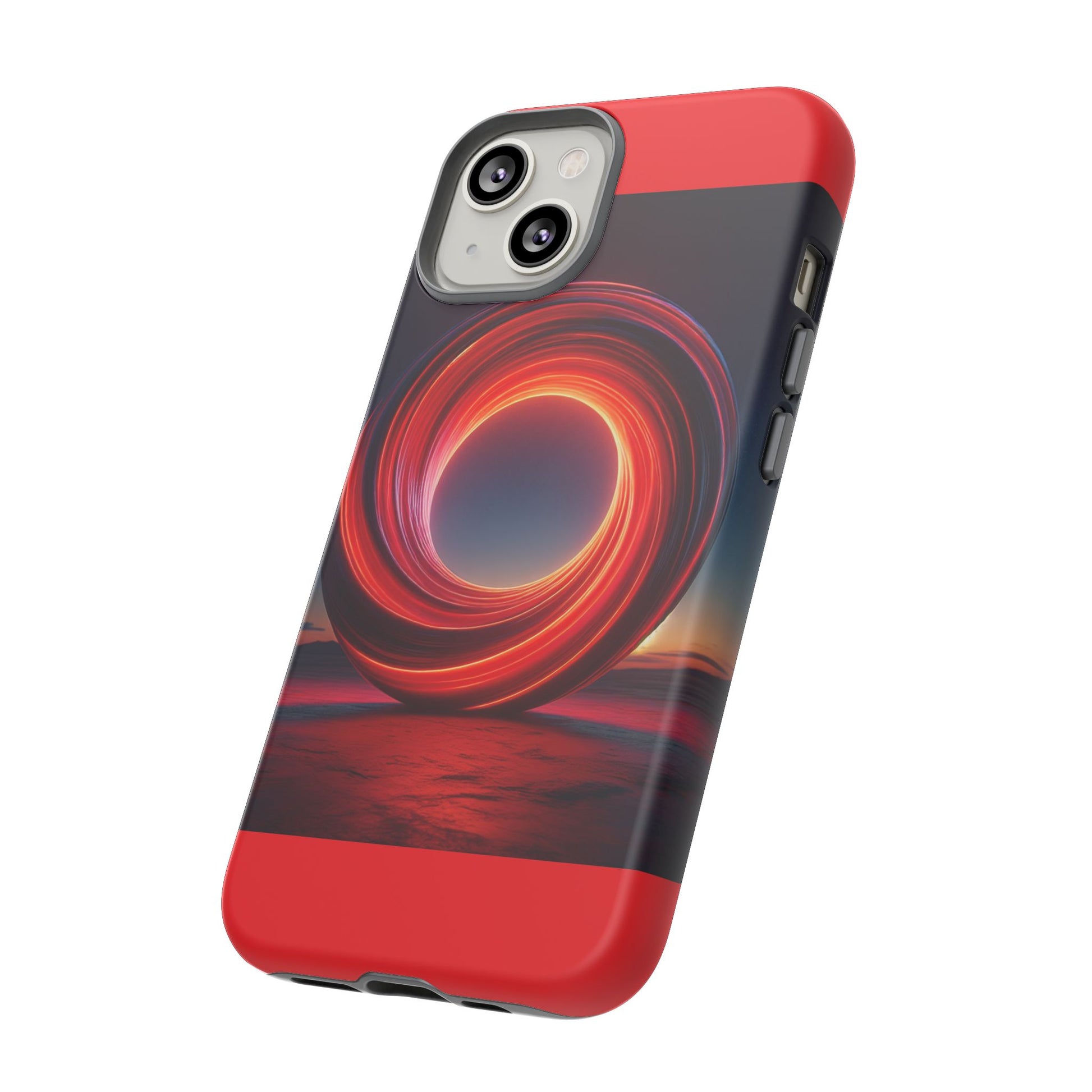 Vibrant Phone Case with Abstract Design, Tough Cases for Tech Lovers, Sleek Protection, Gift for Friends, Customizable Mobile Accessory