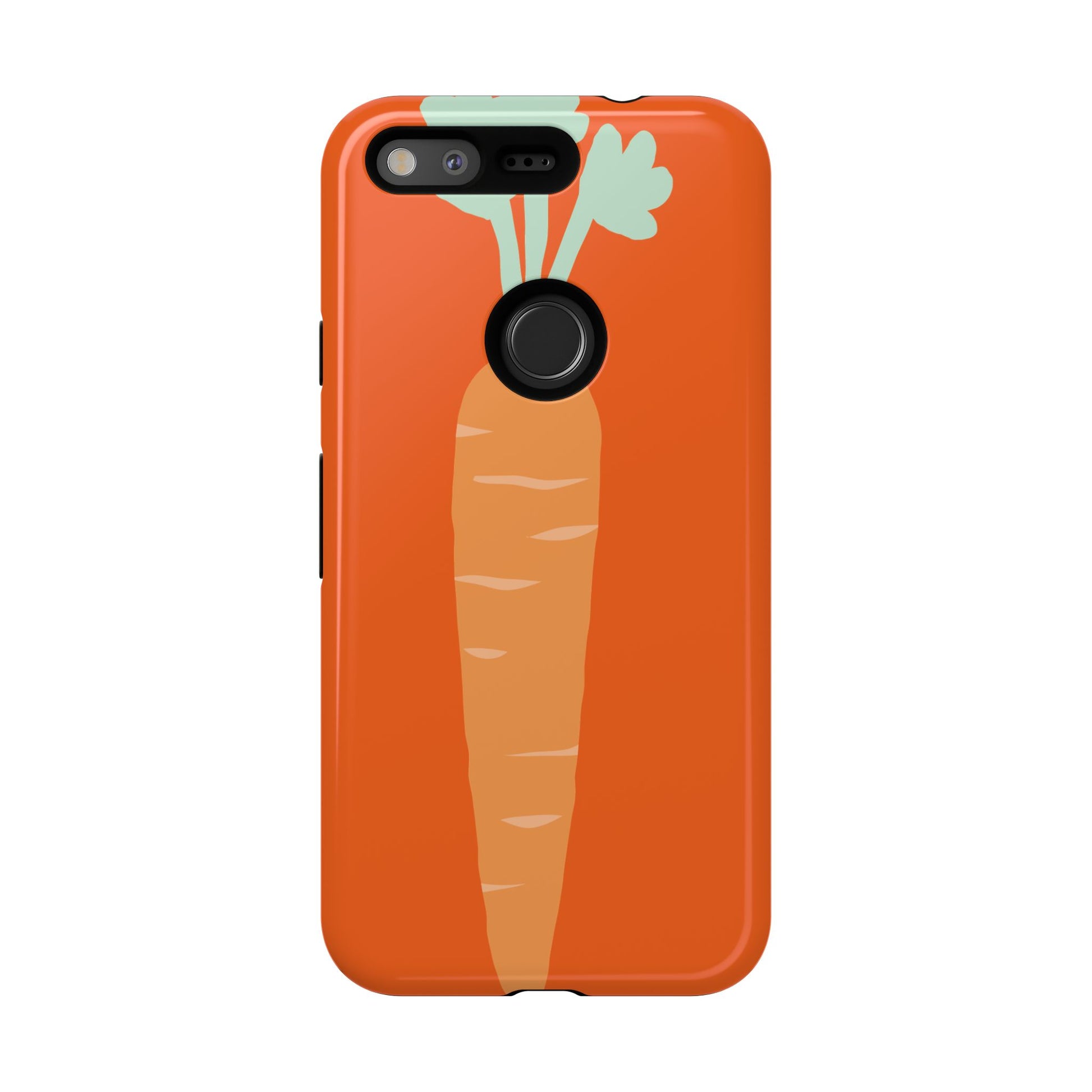Tough Cases Carrot Phone Case, Cute Smartphone Cover, Fun Gift for Garden Lovers, Fall Decor, Vegan Accessories, Colorful Case