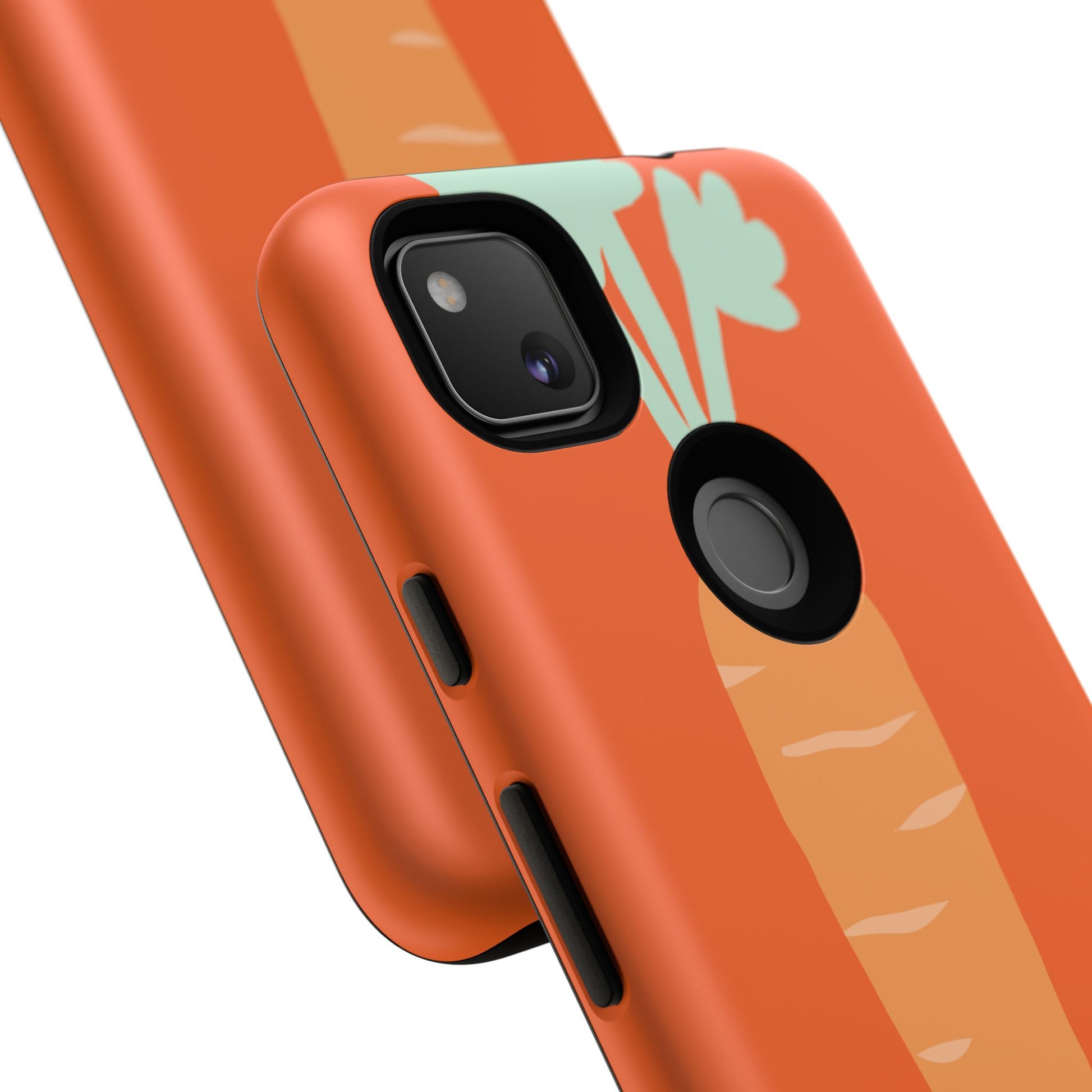 Tough Cases Carrot Phone Case, Cute Smartphone Cover, Fun Gift for Garden Lovers, Fall Decor, Vegan Accessories, Colorful Case