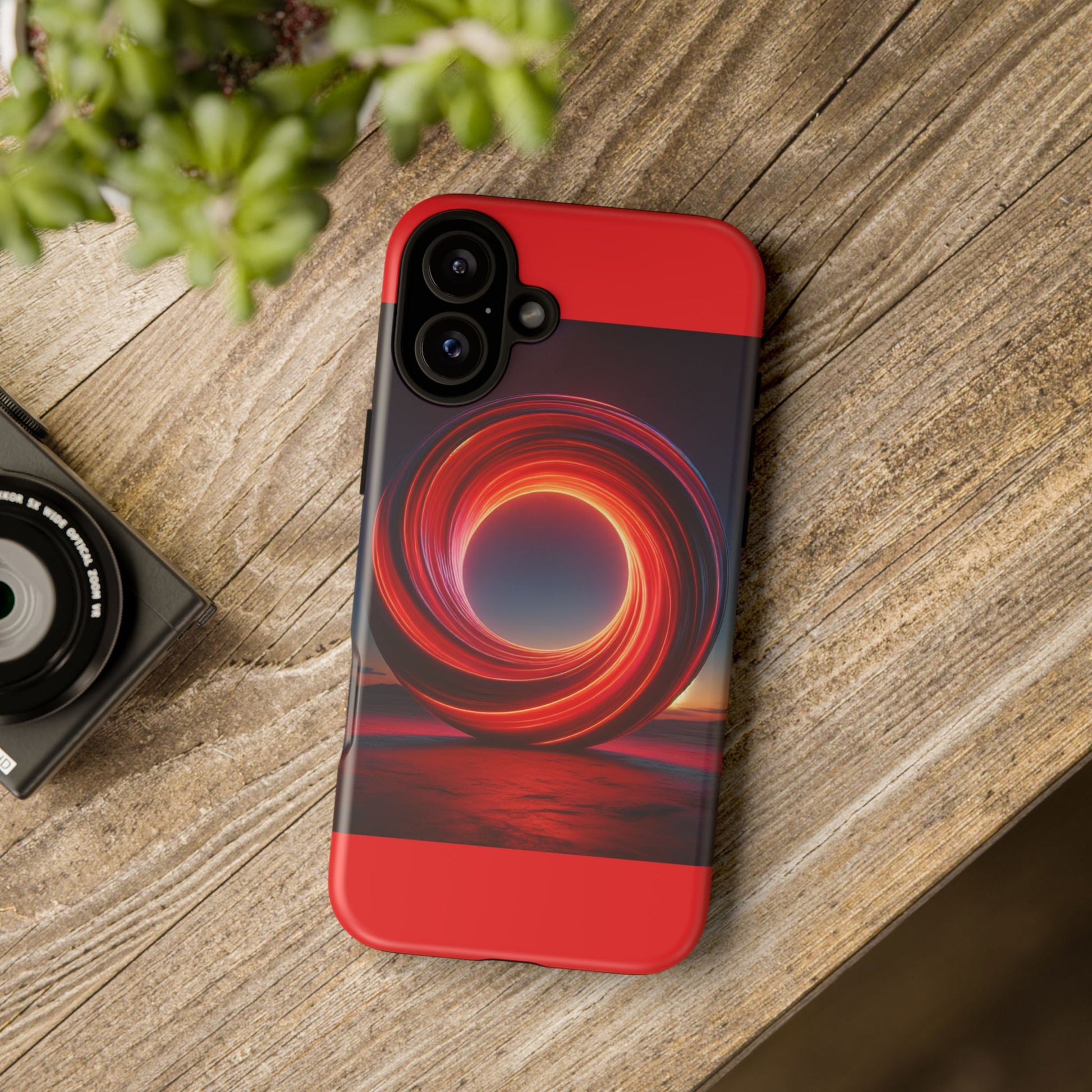 Vibrant Phone Case with Abstract Design, Tough Cases for Tech Lovers, Sleek Protection, Gift for Friends, Customizable Mobile Accessory