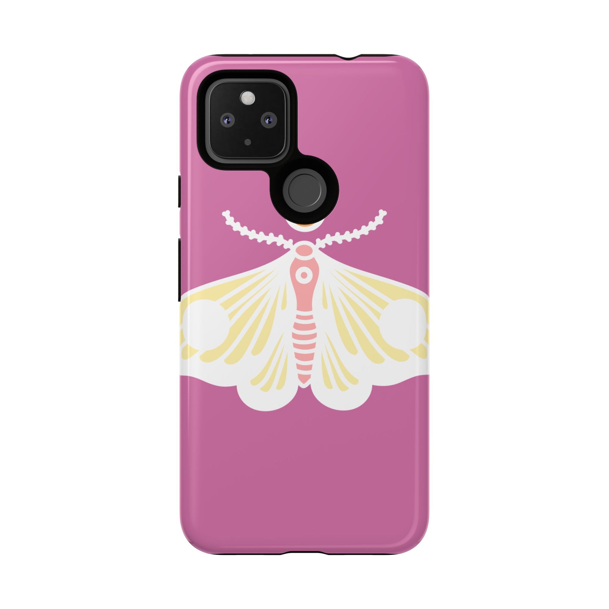 Colorful Moth Phone Case | Tough Cases for iPhone, Unique Gift, Nature Lovers, Boho Style, Trendy Accessories