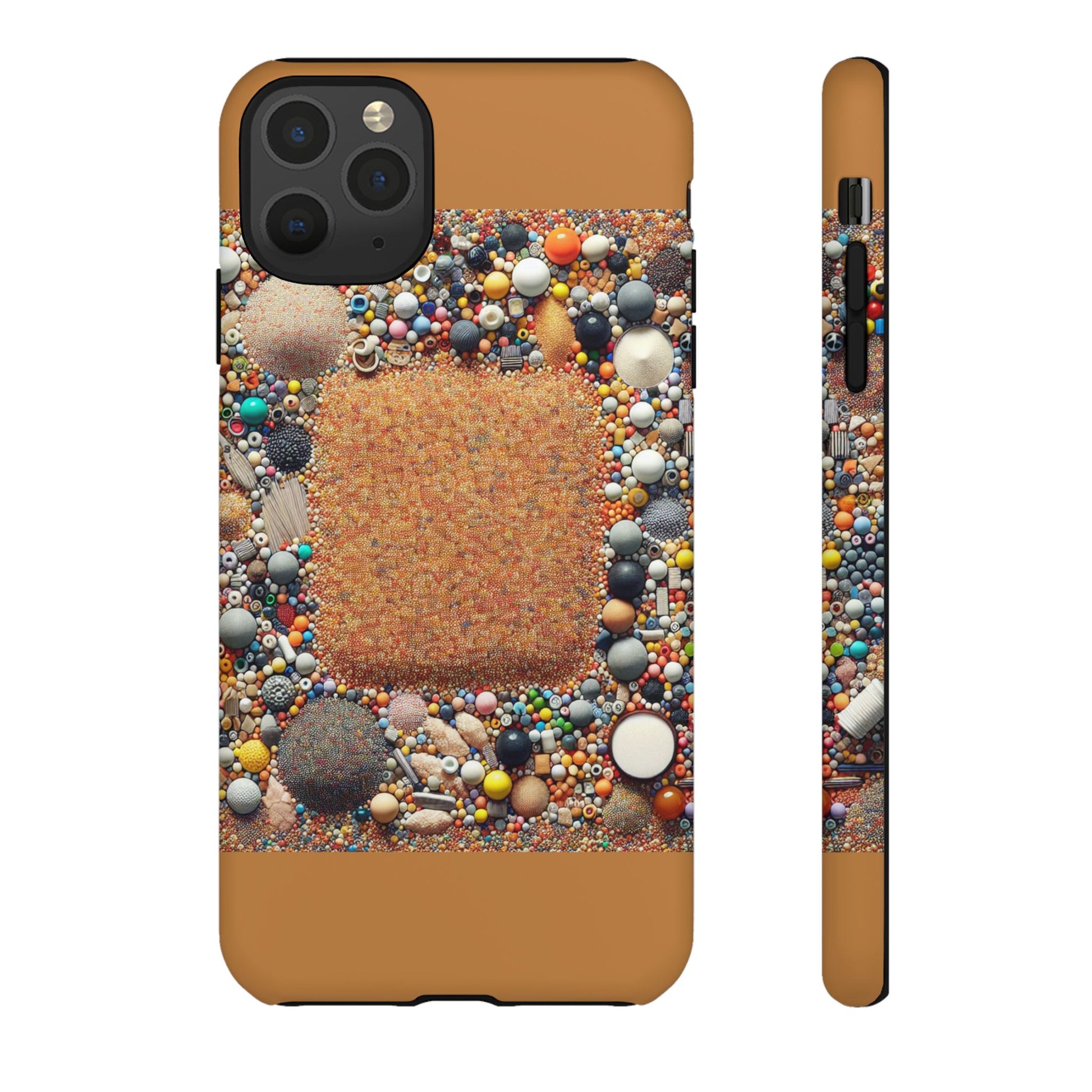Colorful Phone Case with Unique Texture, Tough Case, Phone Accessory, Trendy Design, Gift for Tech Lovers, Durable Protection